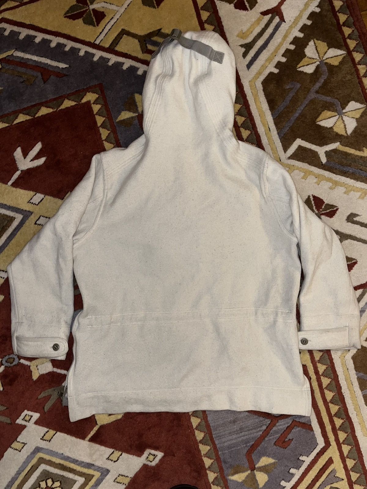 Woolrich Woolen Mills WeatherWool Al’s Anorak Natural White XL (MSRP $695) Size US XL / EU 56 / 4 - 2 Thumbnail