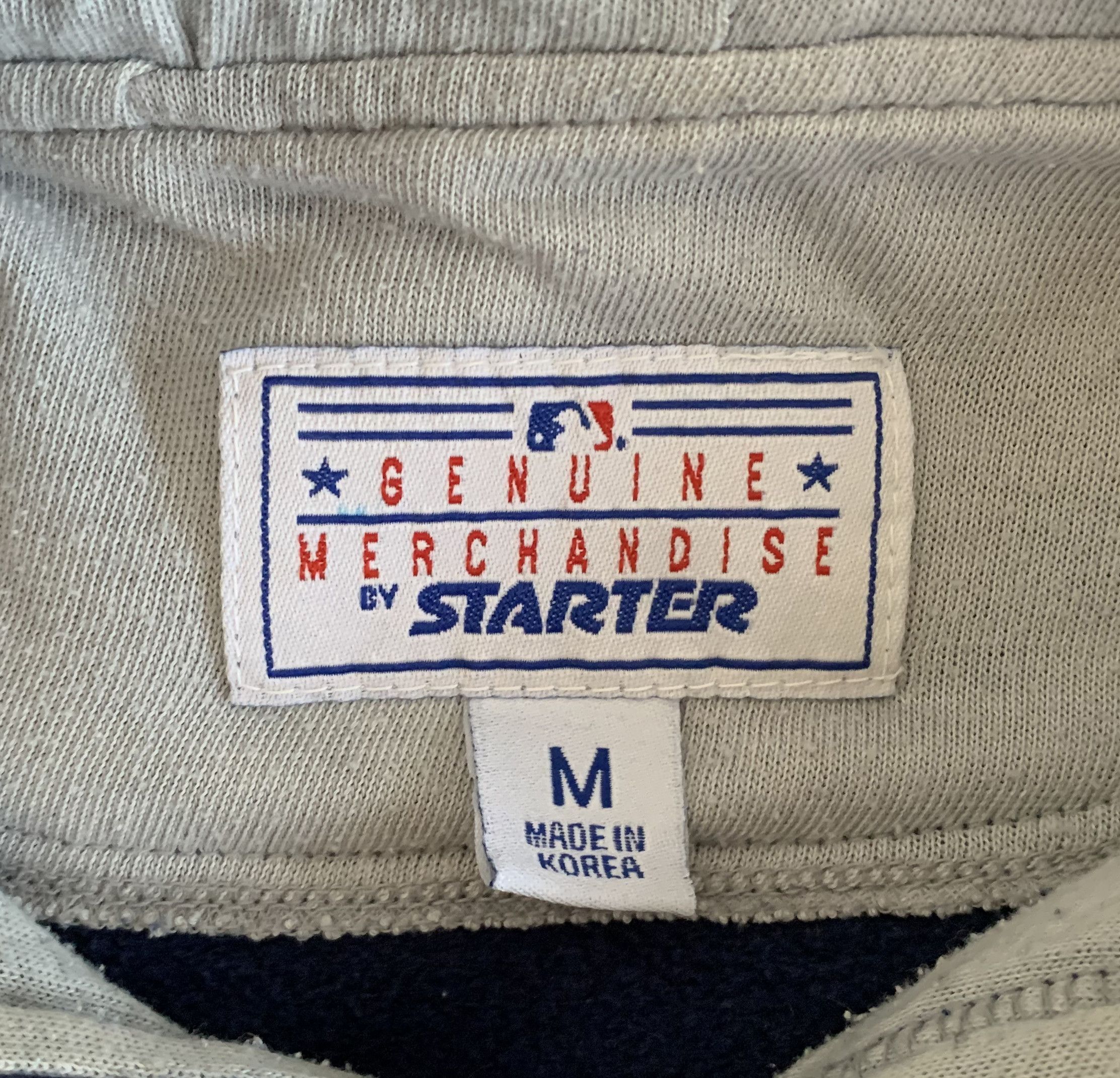 Starter Vintage 90s STARTER NY YANKEES Hoodie MLB New York Baseball Size US M / EU 48-50 / 2 - 5 Thumbnail