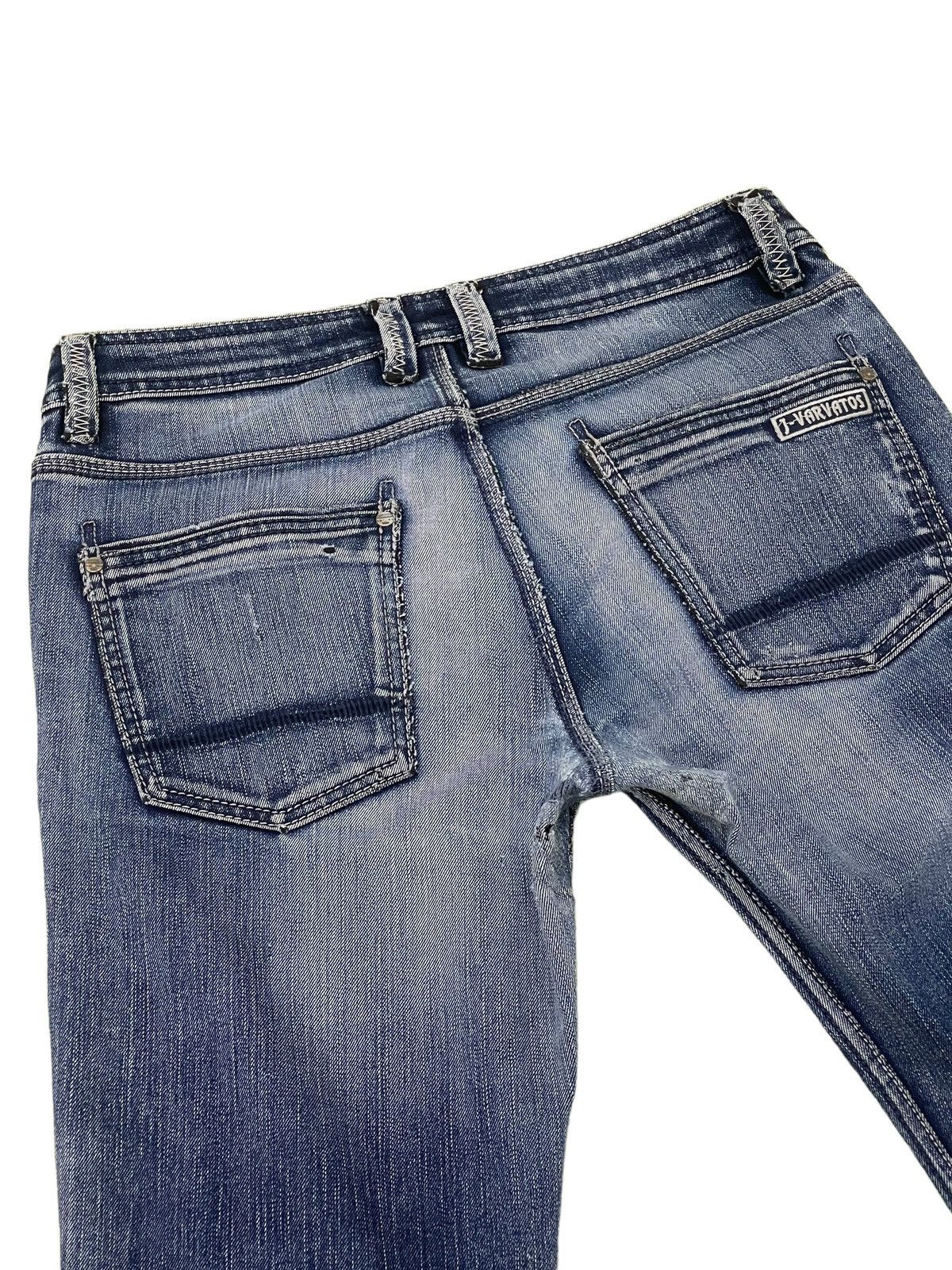 John Varvatos Slim Jeans John Varvatos Distress Denim 8🟦7 Size US 32 / EU 48 - 1 Thumbnail
