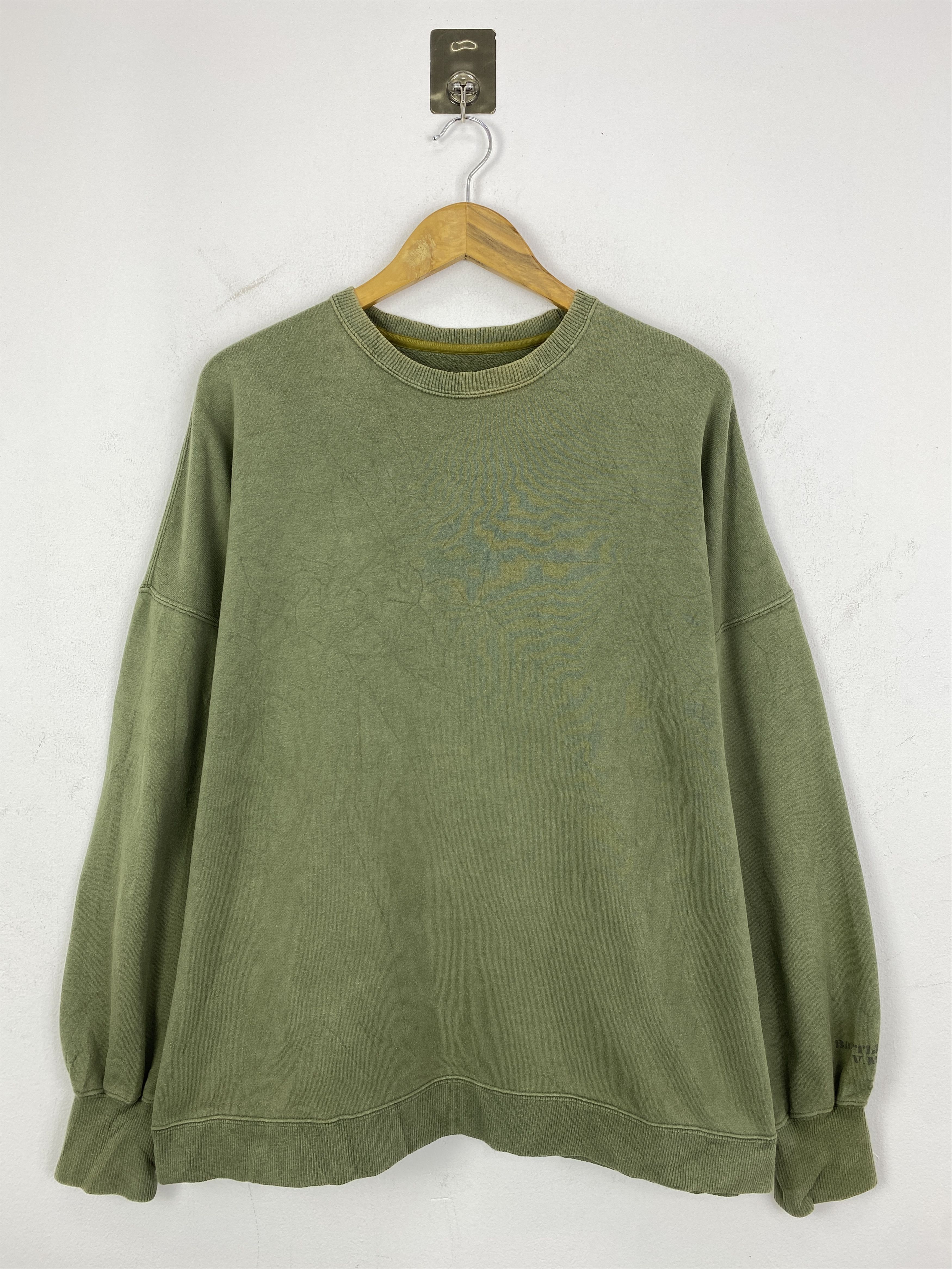 Vintage Vintage Votes Military Garment Pullover Sweatshirt SH0233 Size US XL / EU 56 / 4 - 1 Thumbnail