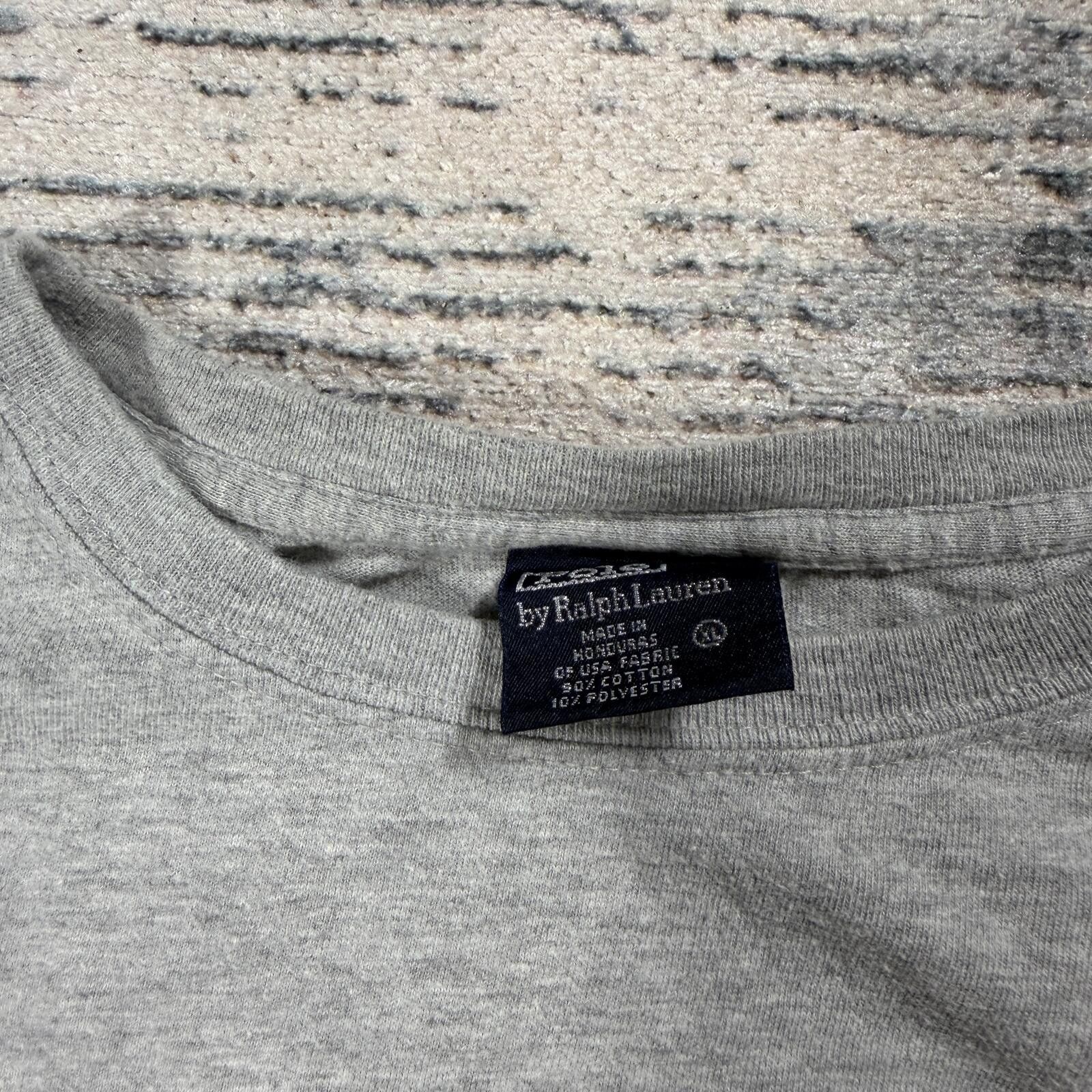 Polo Ralph Lauren Vintage 90s Polo Ralph Lauren Longsleeve tshirt Size ONE SIZE - 3 Thumbnail