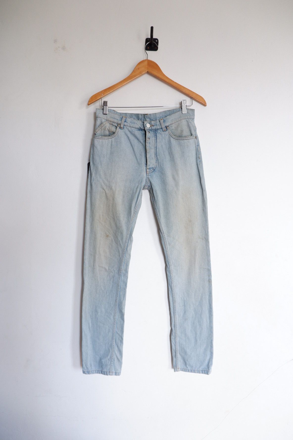 Maison Margiela Maison Margiela Stained Jeans - Slim Fit Size US 30 / EU 46 - 1 Thumbnail