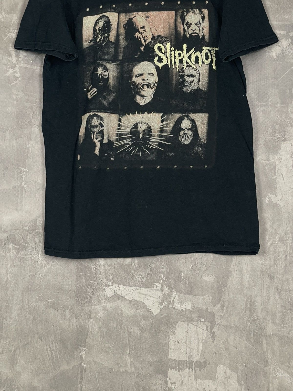 Band Tees × Slipknot × Vintage Slipknot band vintage distressed Punk logo t-shirt 00s Size US M / EU 48-50 / 2 - 5 Thumbnail