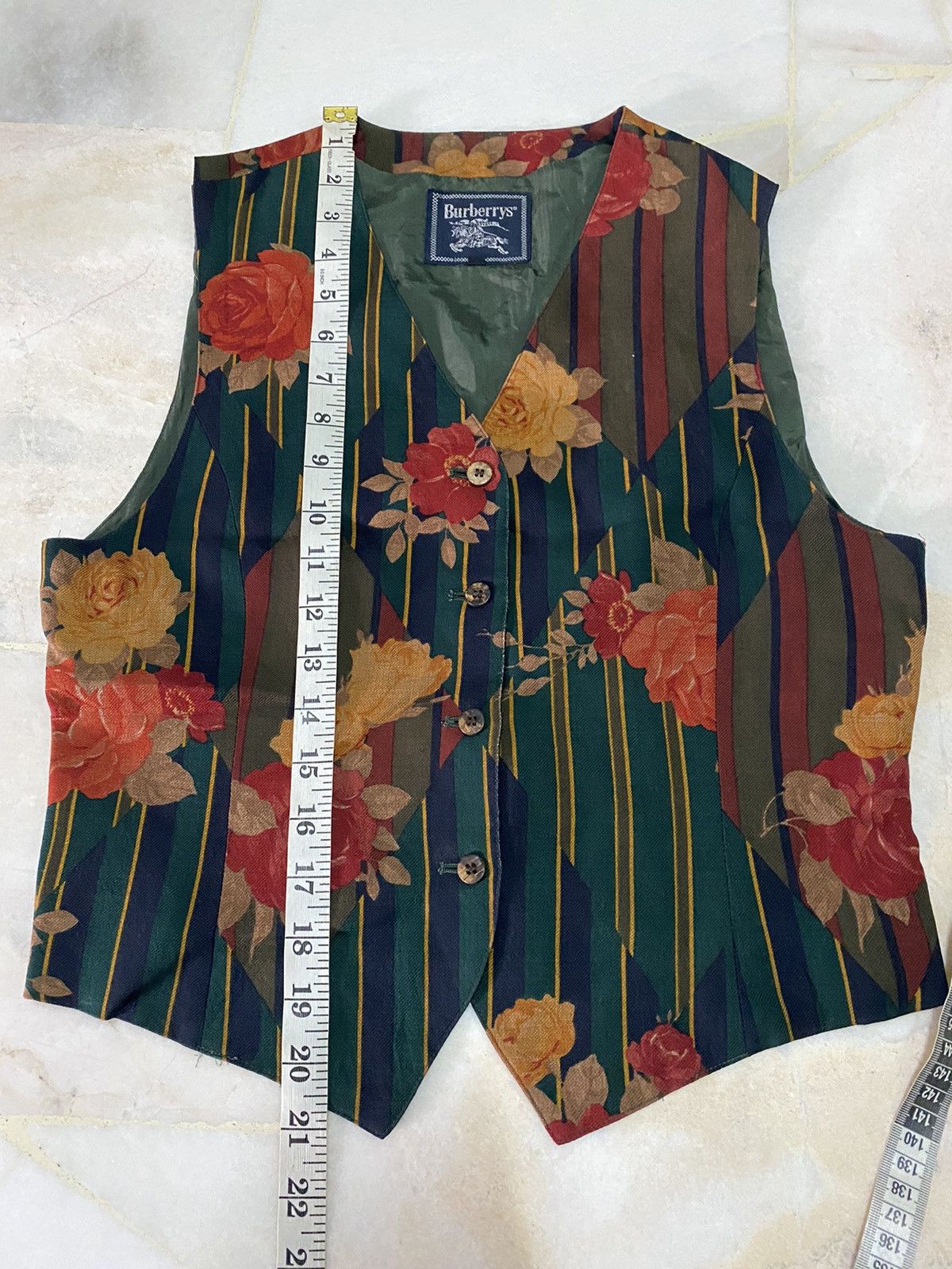 Burberry Vintage 90s Burberrys Flower Size S / US 4 / IT 40 - 9 Thumbnail