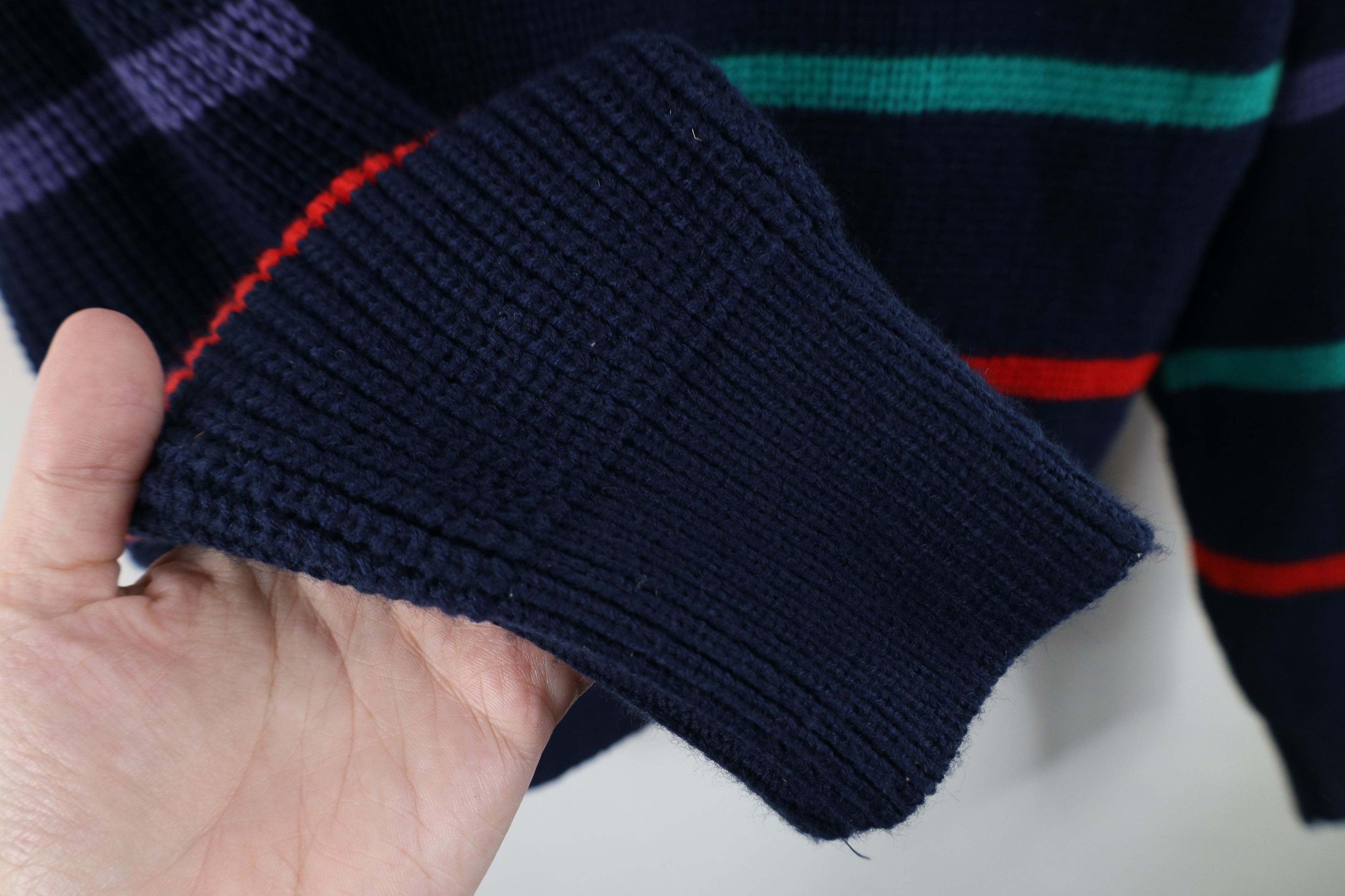 Wrangler Deadstock Vintage 70s 80s Wrangler Knit Crewneck Sweater Size US S / EU 44-46 / 1 - 8 Thumbnail