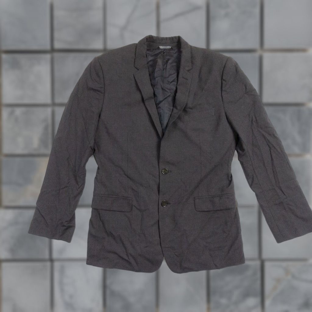 Dolce & Gabbana Dolce & Gabbana Blazer Jacket Mens 50 Black Wool Regular Fit Martini Style Size 50R - 1 Thumbnail
