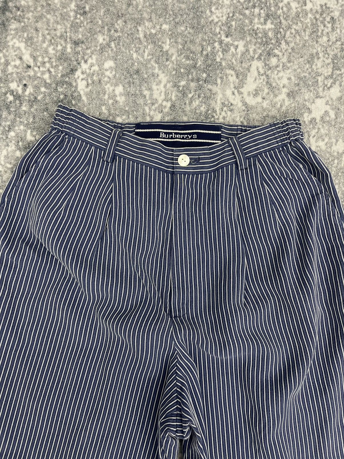 Burberry Vintage Burberry London Pinstripe Trousers Size US 28 / EU 44 - 4 Thumbnail