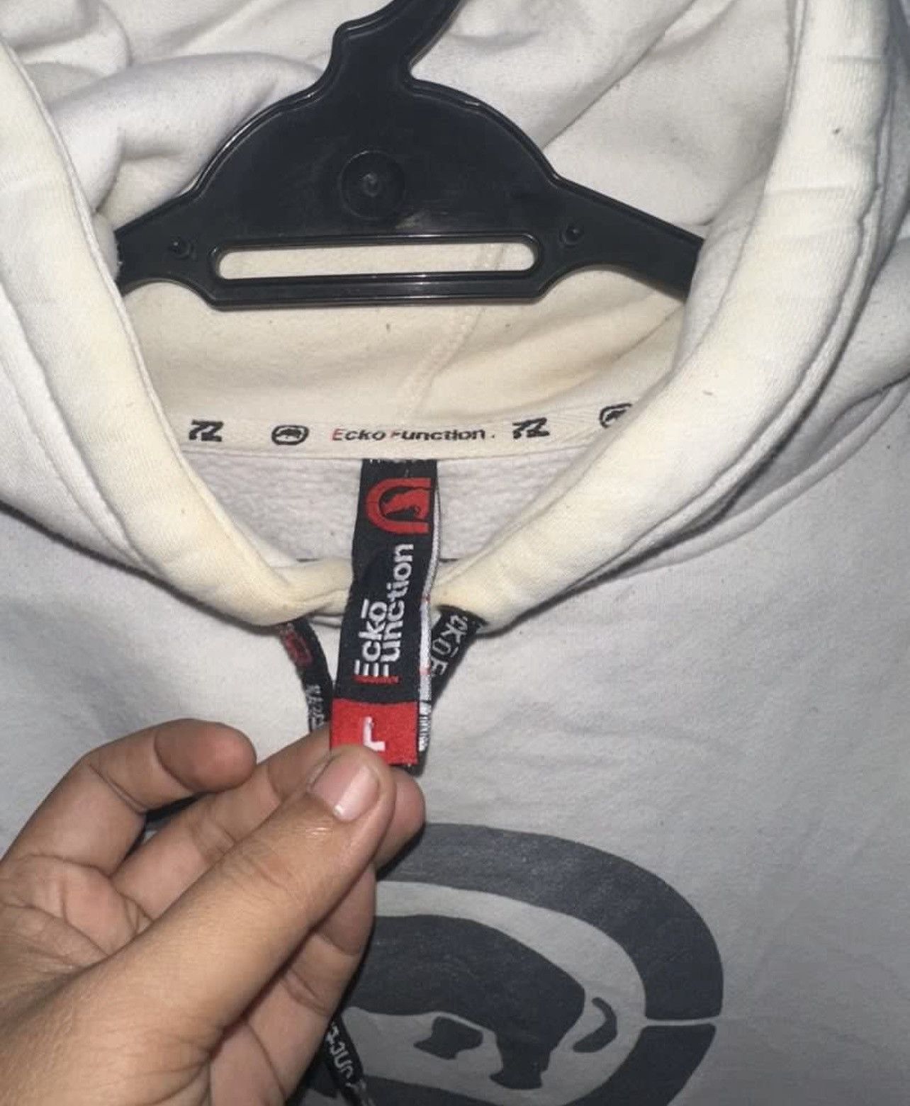 Ecko Unltd. Vintage Echo Function Big Logo Hoodie Size US L / EU 52-54 / 3 - 3 Thumbnail