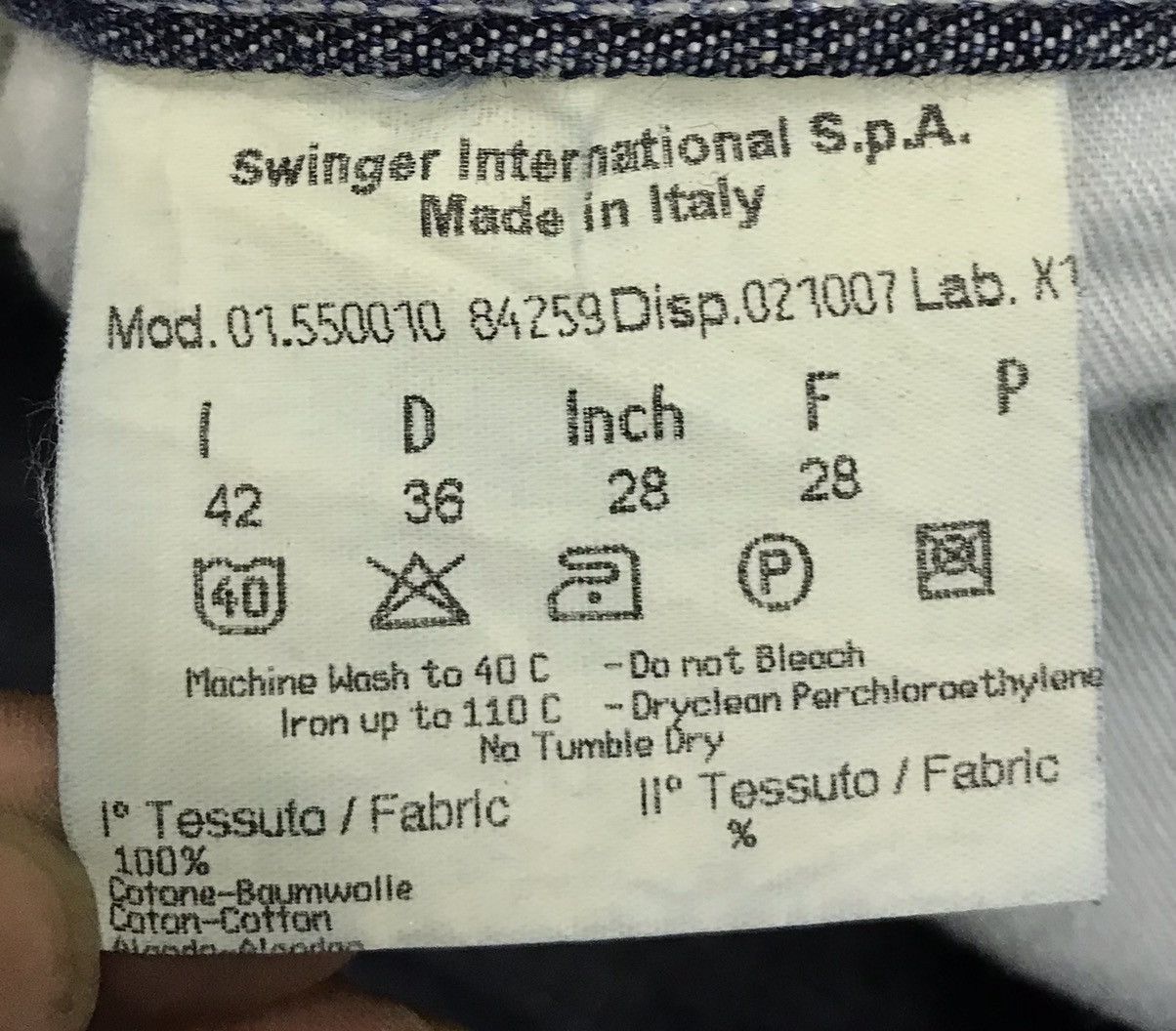 Fendi × Vintage Vintage Fendi Jeans Made In Italy Denim Pants Size US 27 - 16 Thumbnail