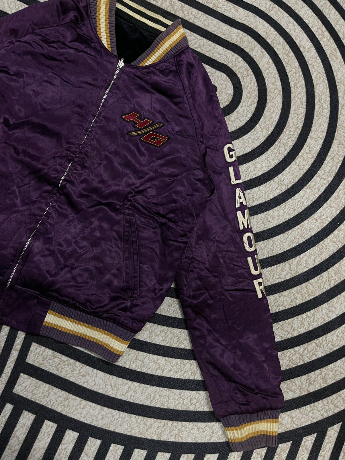 1990 HYSTERIC GLAMOUR SUKAJAN REVERSIBLE EMBROIDERED LOGO