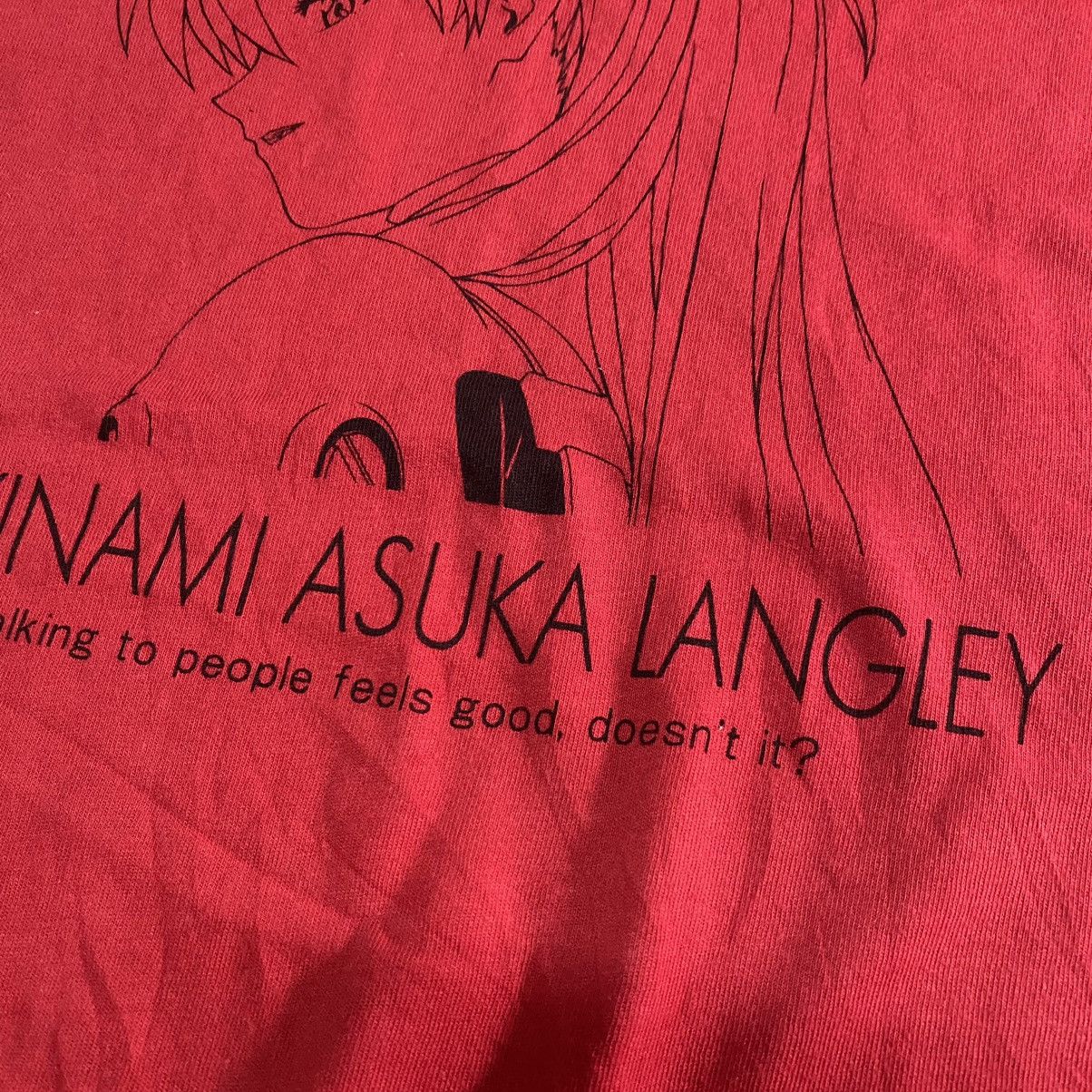 Anime × Cartoon Network EVANGELION ASUKA LANGLEY ANIME T SHIRT Size US L / EU 52-54 / 3 - 7 Thumbnail