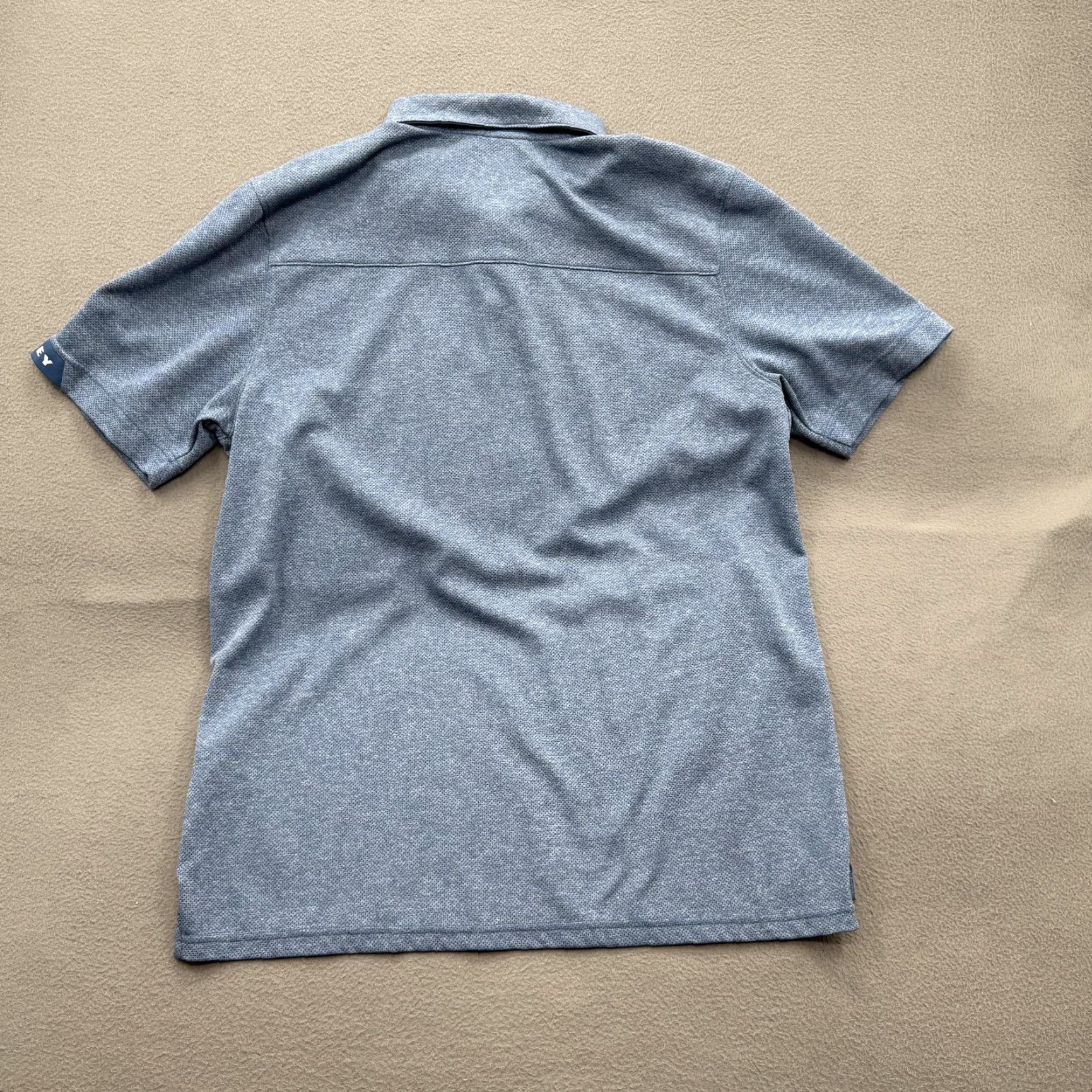 Oakley Oakley Polo Shirt Mens XL Blue Regular Fit Golf Performance Polo Shirt Regular Fit XL Blue Oakley Ellipse Logo Mens Polo Shirt Size US XL / EU 56 / 4 - 2 Thumbnail