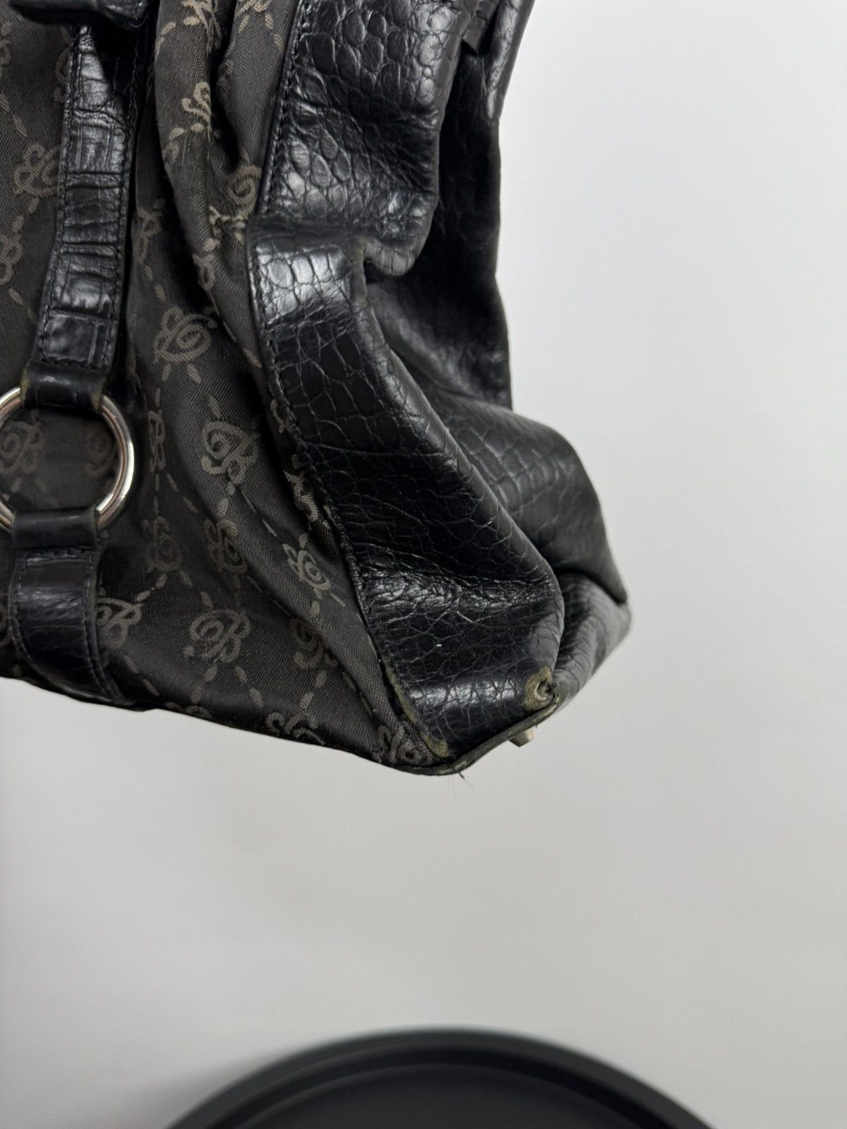 Blumarine Brumarine VNTG Y2K Cloth Monogram Bag Size ONE SIZE - 13 Thumbnail