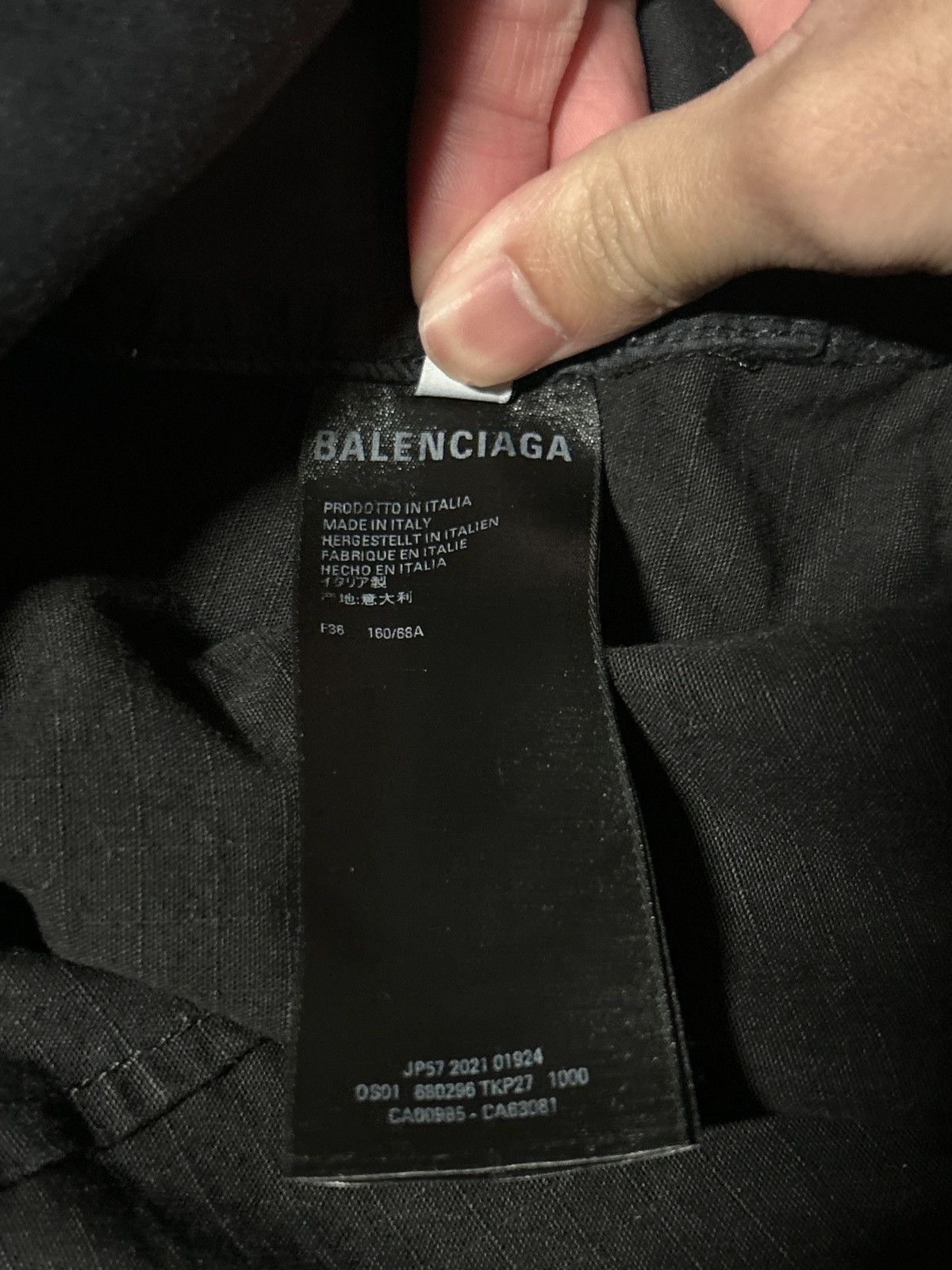 Balenciaga Balenciaga Ripstop Maxi Skirt Size 29" - 11 Thumbnail