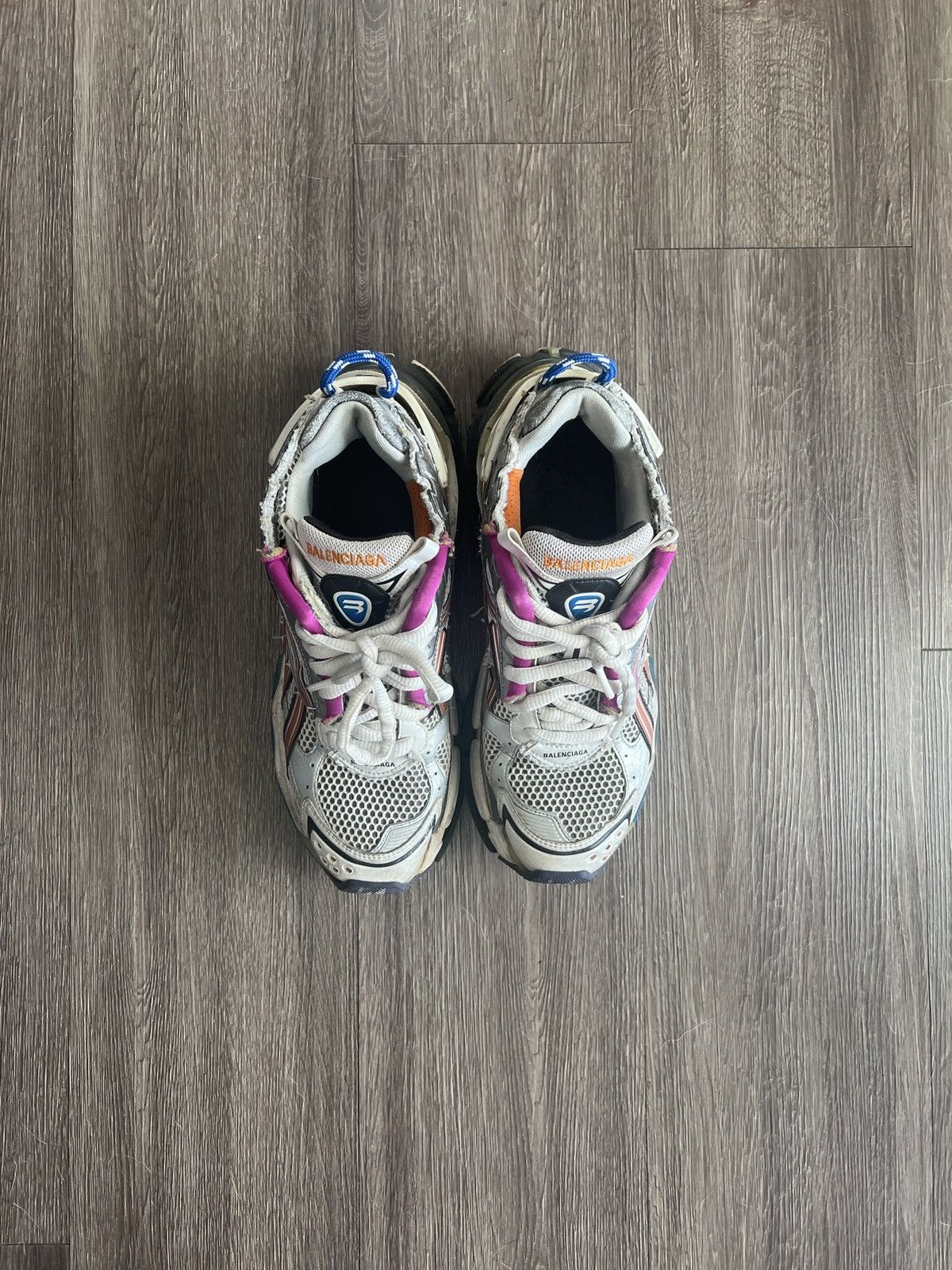 Balenciaga Balenciaga Runner Sneaker - Multicolor Size US 8 / EU 41 - 2 Thumbnail