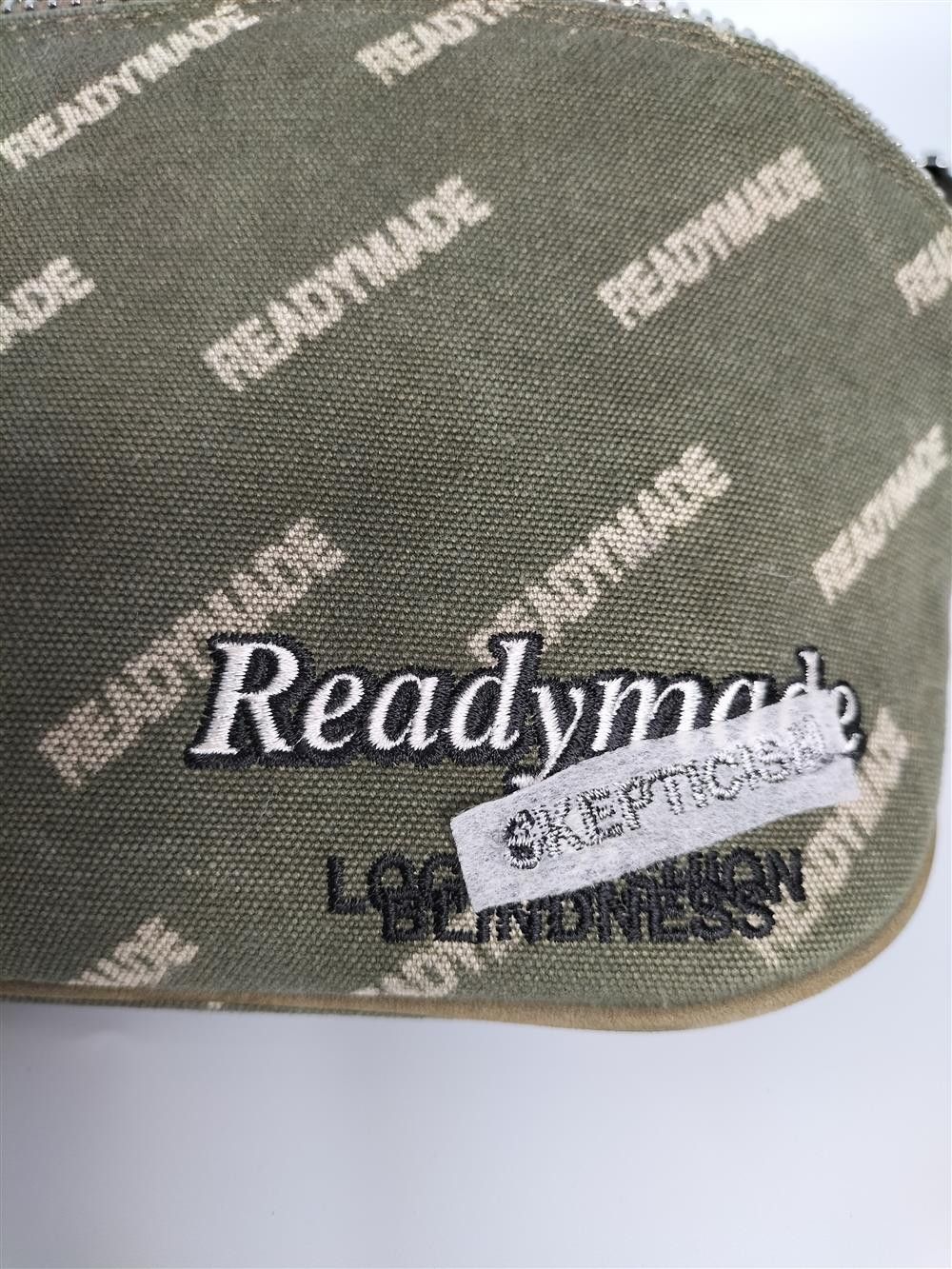 READYMADE READYMADE EMBROIDERED LOGO WAIST BAG GREEN OS Size ONE SIZE - 10 Thumbnail