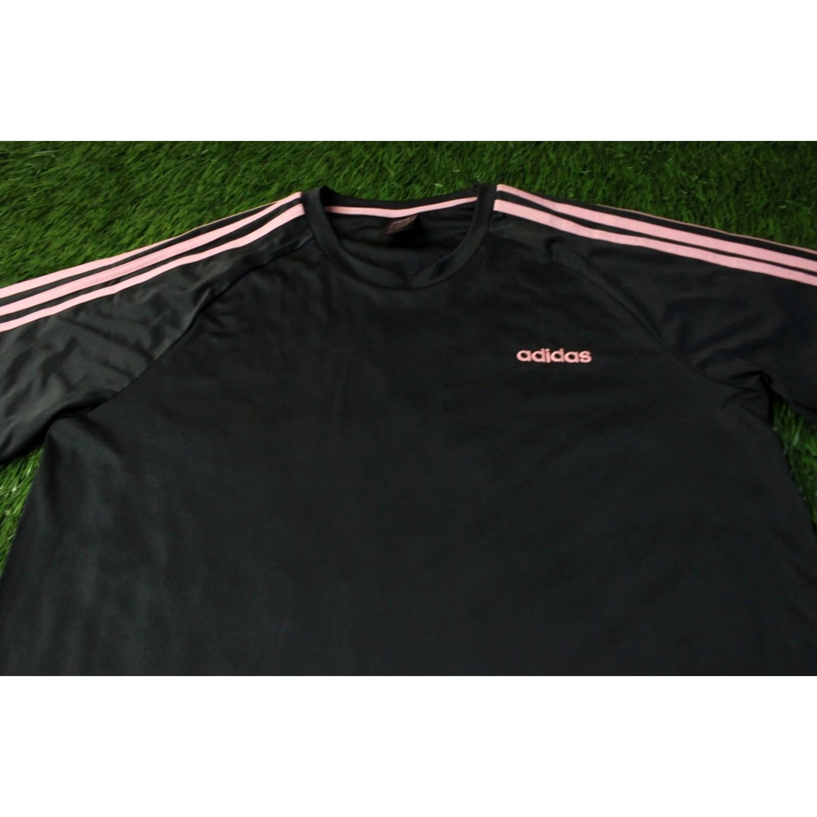 Adidas ADIDAS PERFORMANCE Training Shirt Jersey XL Men Gray and Pink Short Sleeve 2019 T-Shirt Crew Neck Size US XL / EU 56 / 4 - 2 Thumbnail