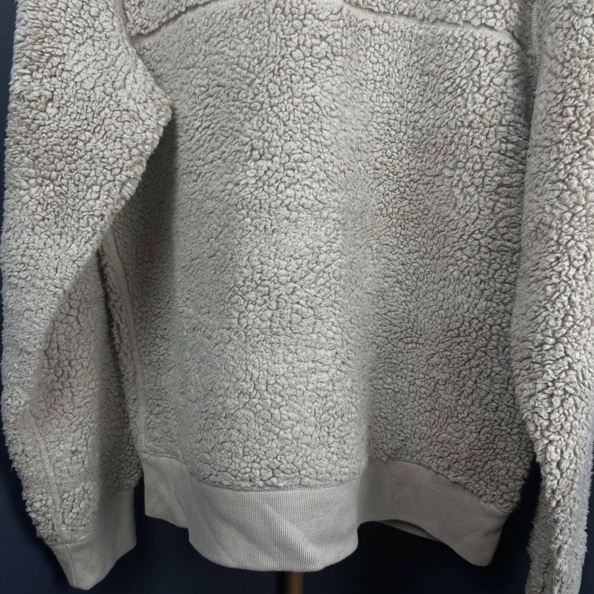 Abercrombie & Fitch Vintage Abercrombie & Fitch Sherpa Sweater Size US L / EU 52-54 / 3 - 3 Thumbnail
