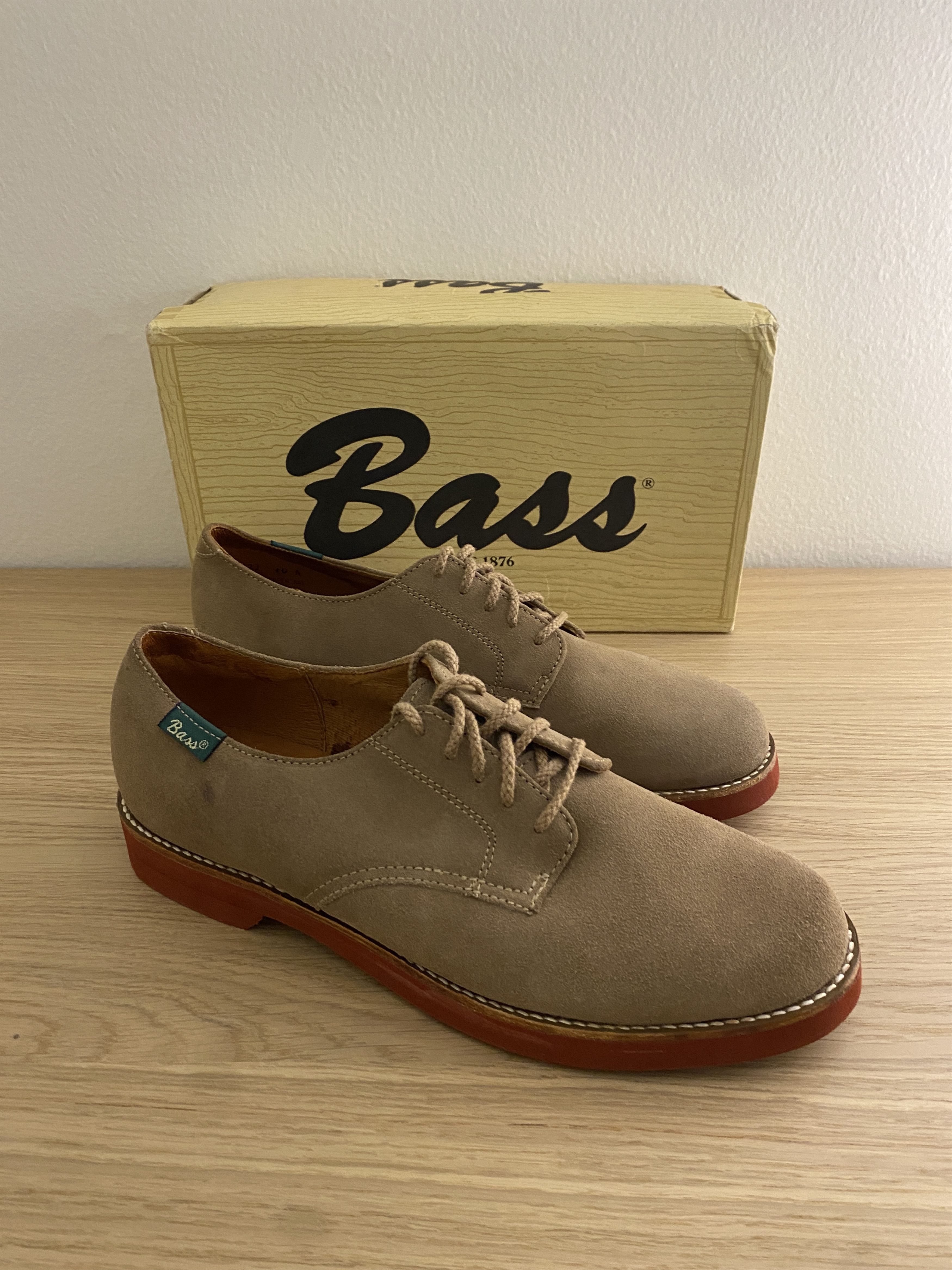 Bass Suede Derby (New Old Stock) Size US 10 / EU 43 - 2 Thumbnail