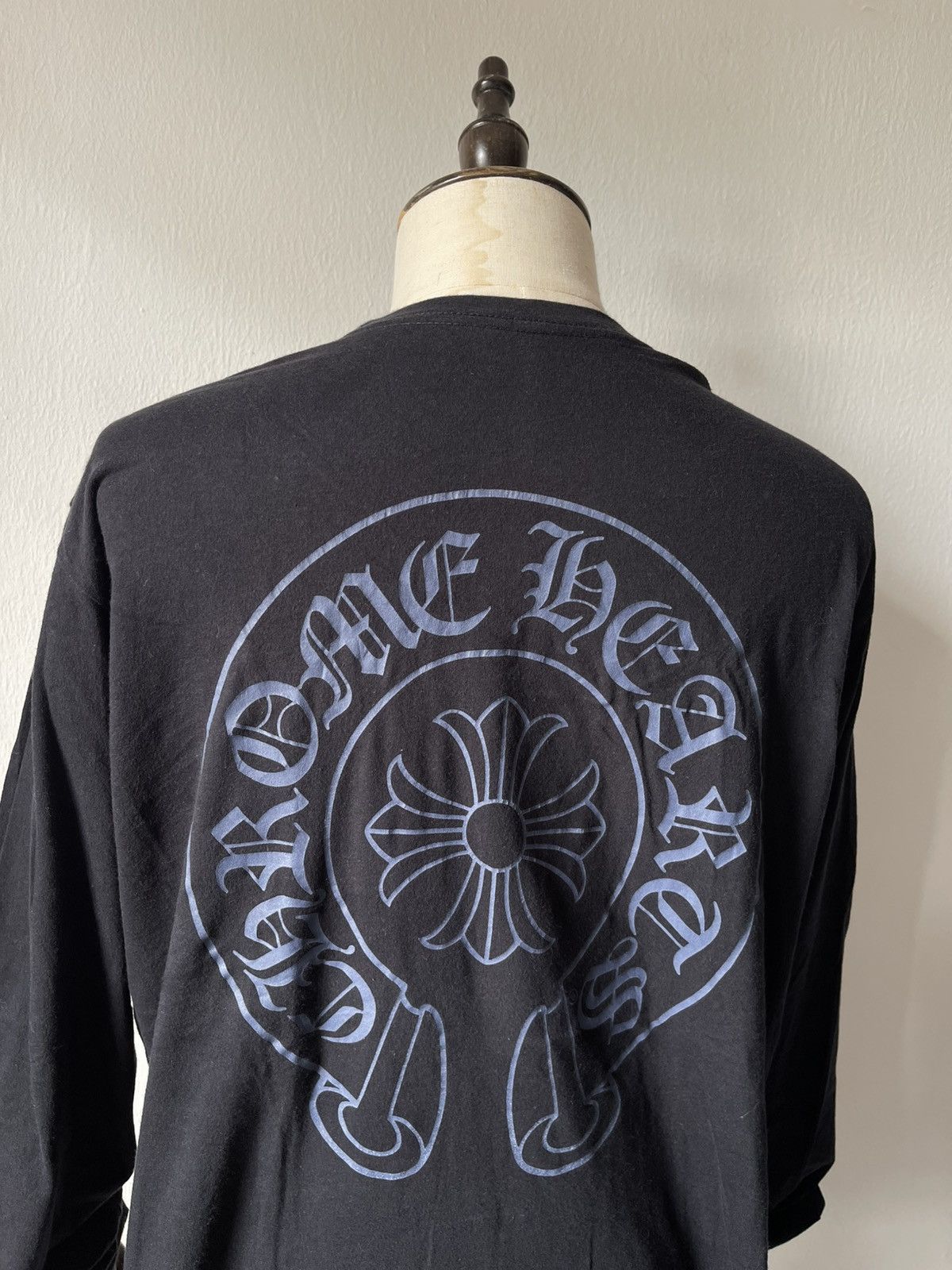 Chrome Hearts Rare Chrome Hearts STAFF Purple On Black Long Sleeve Size US XL / EU 56 / 4 - 3 Thumbnail