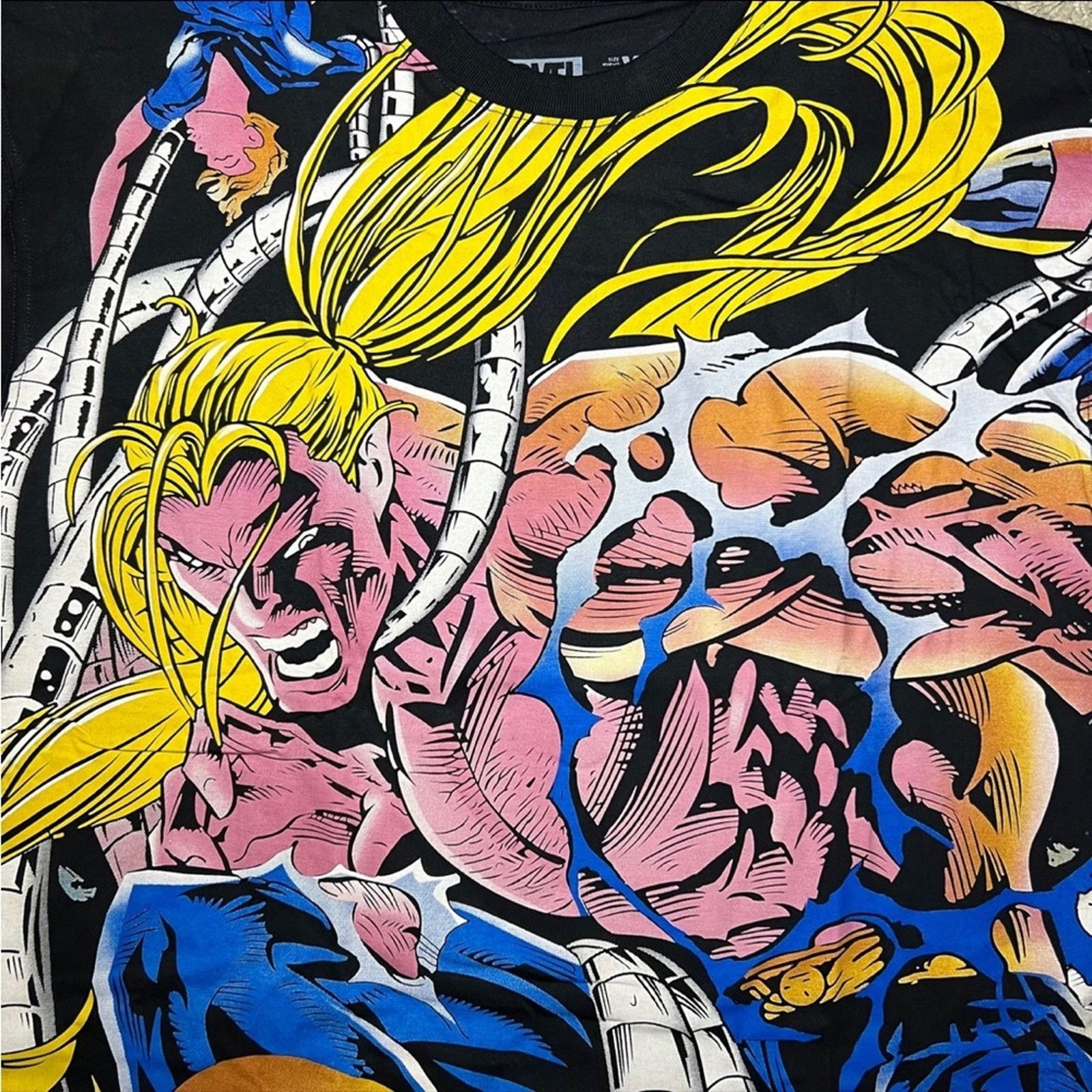 Marvel Comics NWT MARVEL THOR ALL OVER PRINT AOP HEAVY LONGSLEEVE SHIRT Size US XL / EU 56 / 4 - 4 Thumbnail