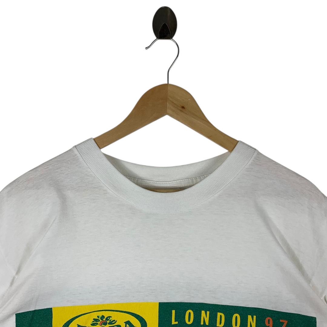 Other Vintage 1997 Flora London Marathon Double Sided Graphic Tee Size US L / EU 52-54 / 3 - 2 Thumbnail