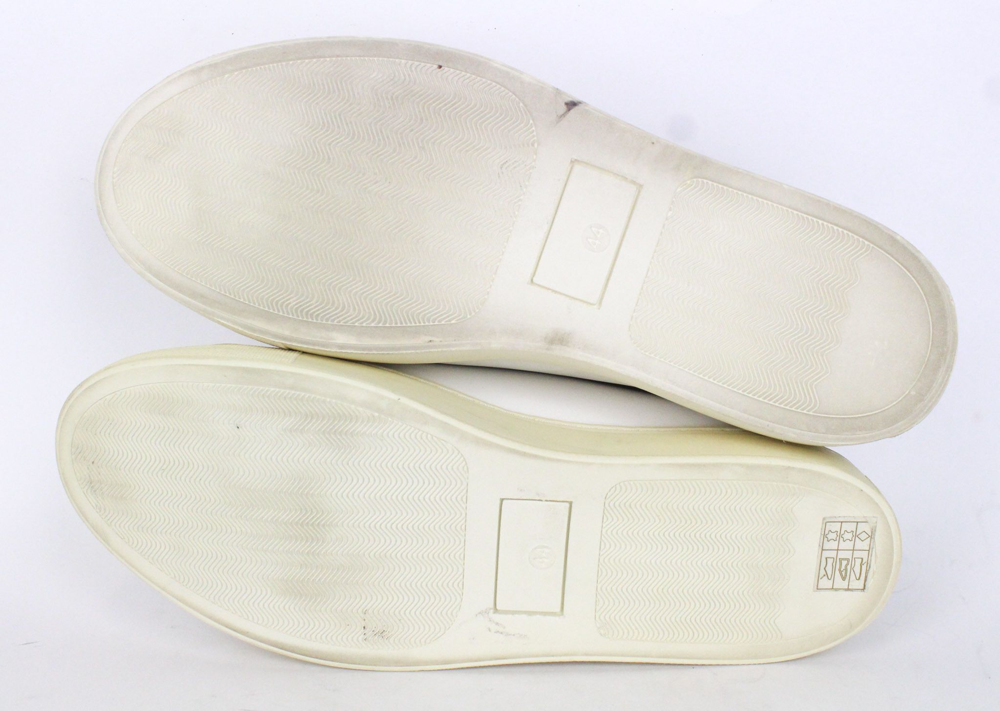 Suitsupply EU44 White Leather Leisure Low-Top 72667 Size US 11 / EU 44 - 7 Thumbnail