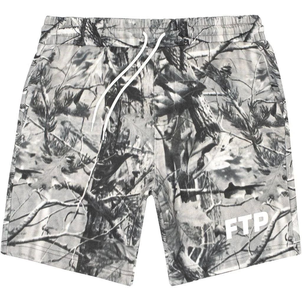 Fuck The Population Grey Camo Logo Shorts Size US 32 / EU 48 - 1 Thumbnail