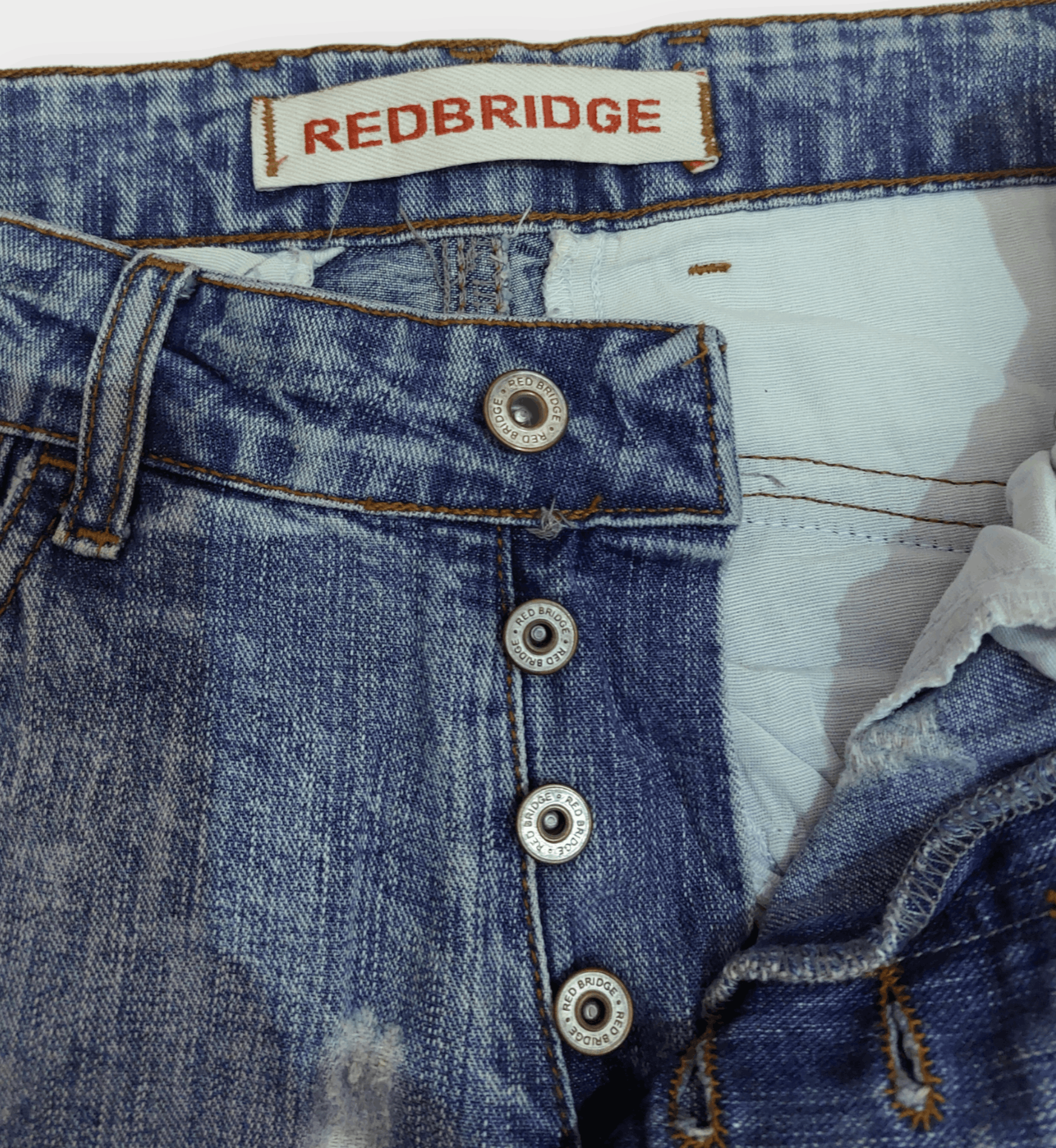 Vintage Redbridge Embroidery Stich Jeans Size US 33 - 5 Thumbnail