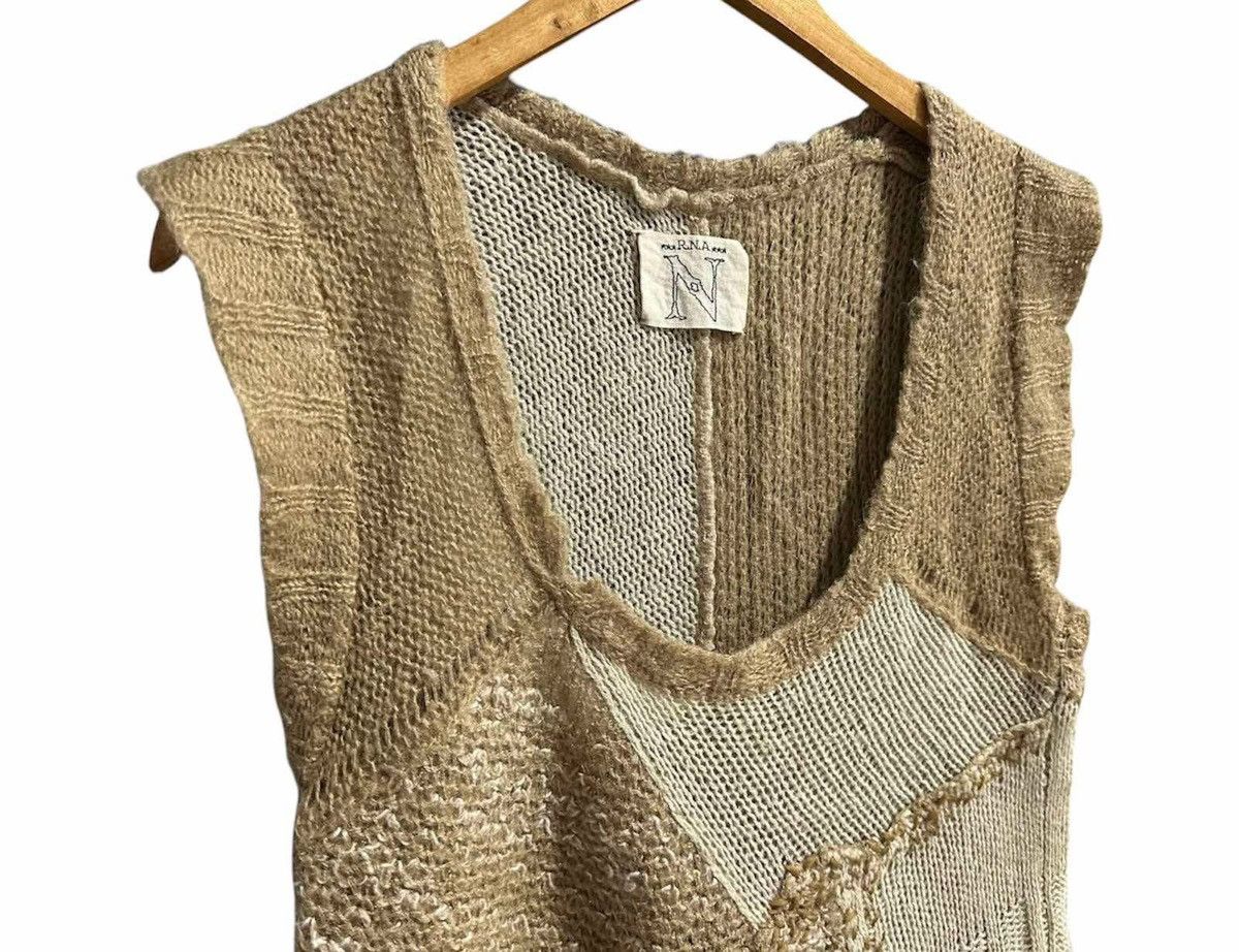 Hysteric Glamour × If Six Was Nine × Japanese Brand 🔥Sick Y2K Rna Distressed Knit Asymmetric Sleeveless Punk Size US M / EU 48-50 / 2 - 10 Thumbnail
