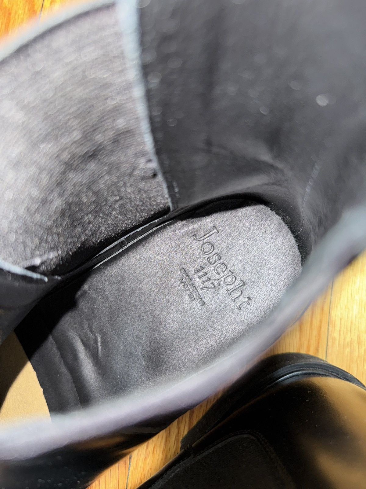 Other JosephT Black Leather Chelsea Boots Size US 8.5 / EU 41-42 - 4 Thumbnail
