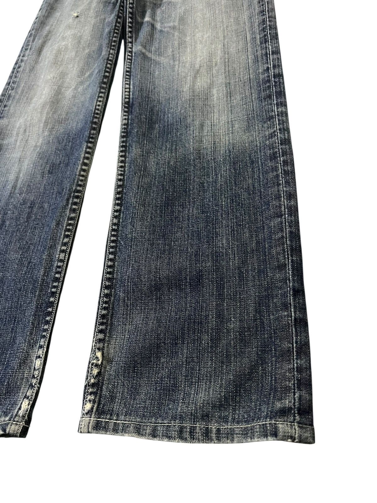 Levi's Vintage Levis 502 Mud Wash Distress Jean Size US 28 / EU 44 - 8 Thumbnail