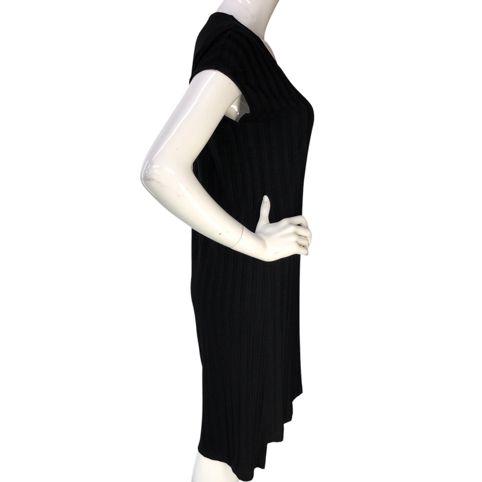 Eileen Fisher Eileen Fisher Size XXS Dress Tencel Wide Rib Stretch Shift Size XS / US 0-2 / IT 36-38 - 10 Thumbnail