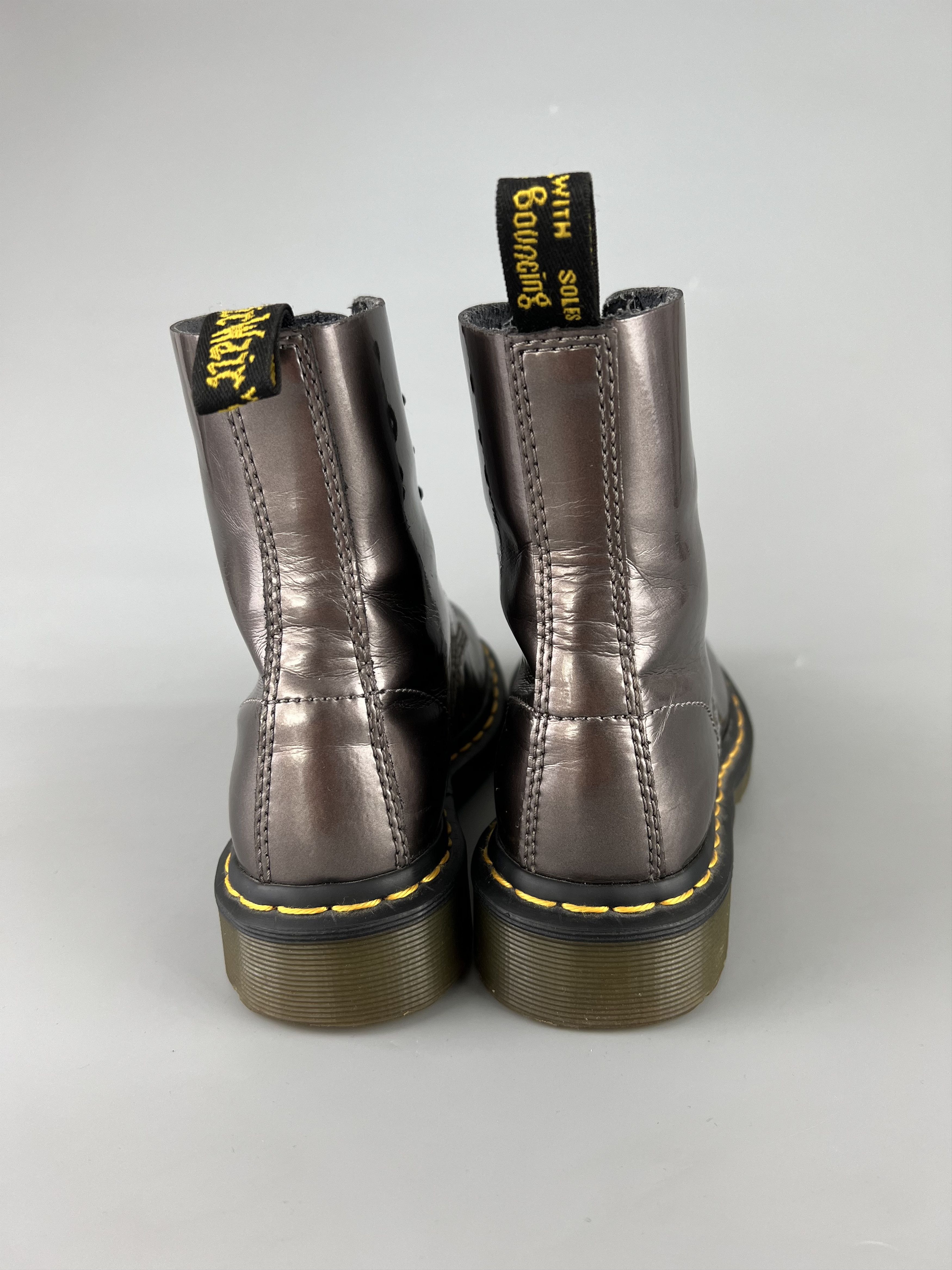 Dr. Martens Dr. Martens Pascal Patent Leather Ankle Boots US5 EU36 UK3 Size US 5 / IT 35 - 3 Thumbnail