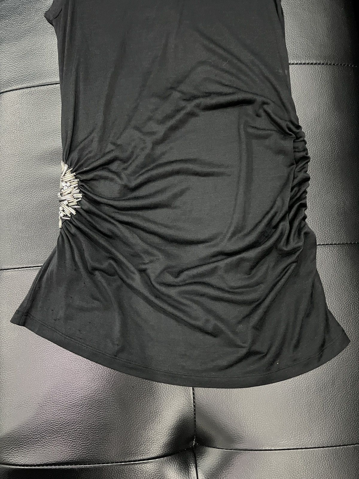 Moschino Moschino Side Rhinestone Detail Tank Dress Size M / US 6-8 / IT 42-44 - 7 Thumbnail