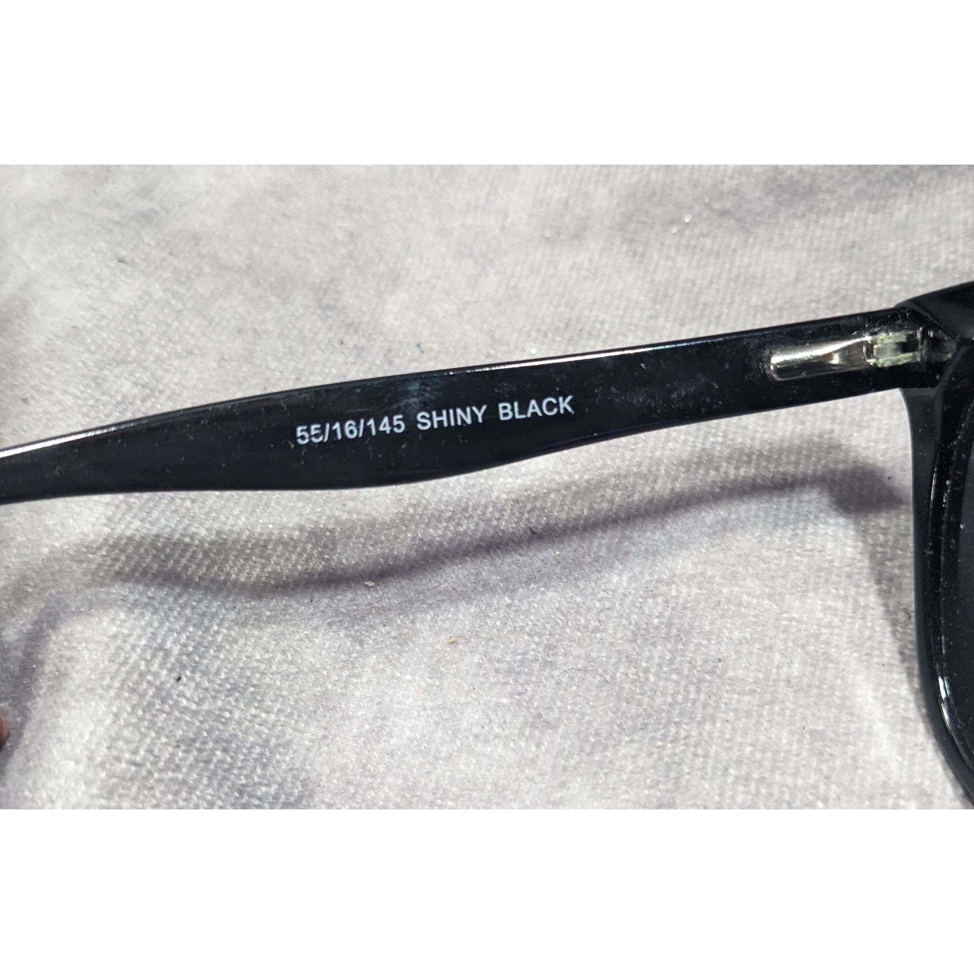 Other Valerie Spencer Shiny Black VS9451 Sunglasses Size ONE SIZE - 7 Thumbnail