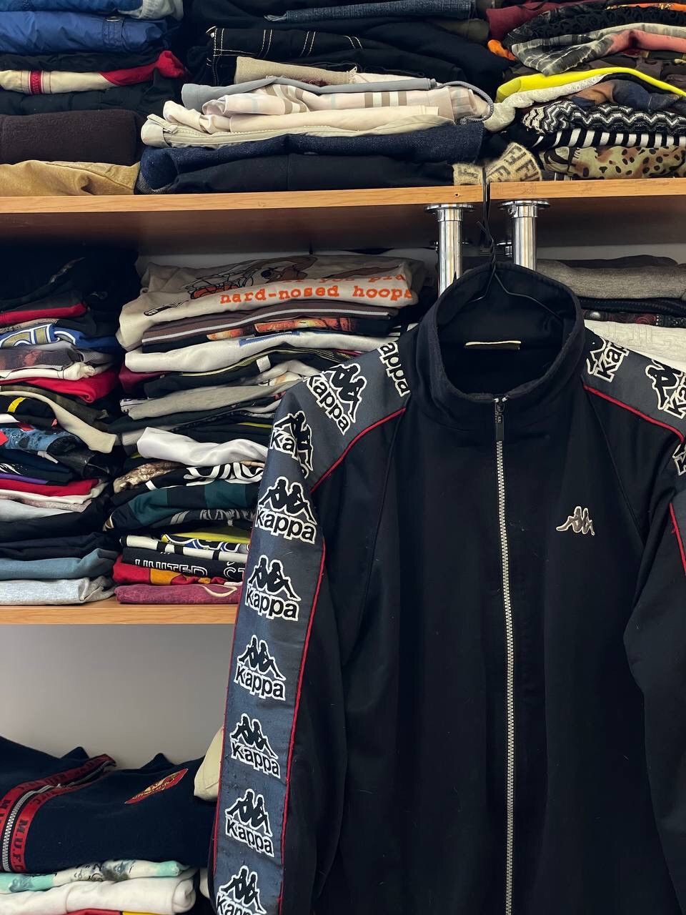 Kappa Kappa Black/Red 80s Vintage Tracksuit Jacket - Medium/S Size US S / EU 44-46 / 1 - 3 Thumbnail