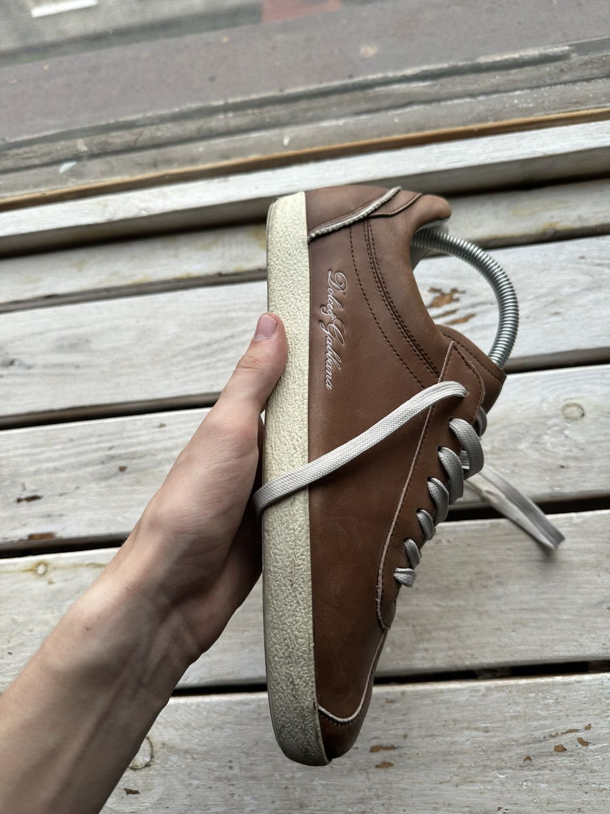 Dolce & Gabbana 🚨GRAIL DOLCE GABBANA Andy Sneaker MINIMALISM luxury Size US 8.5 / EU 41-42 - 2 Thumbnail