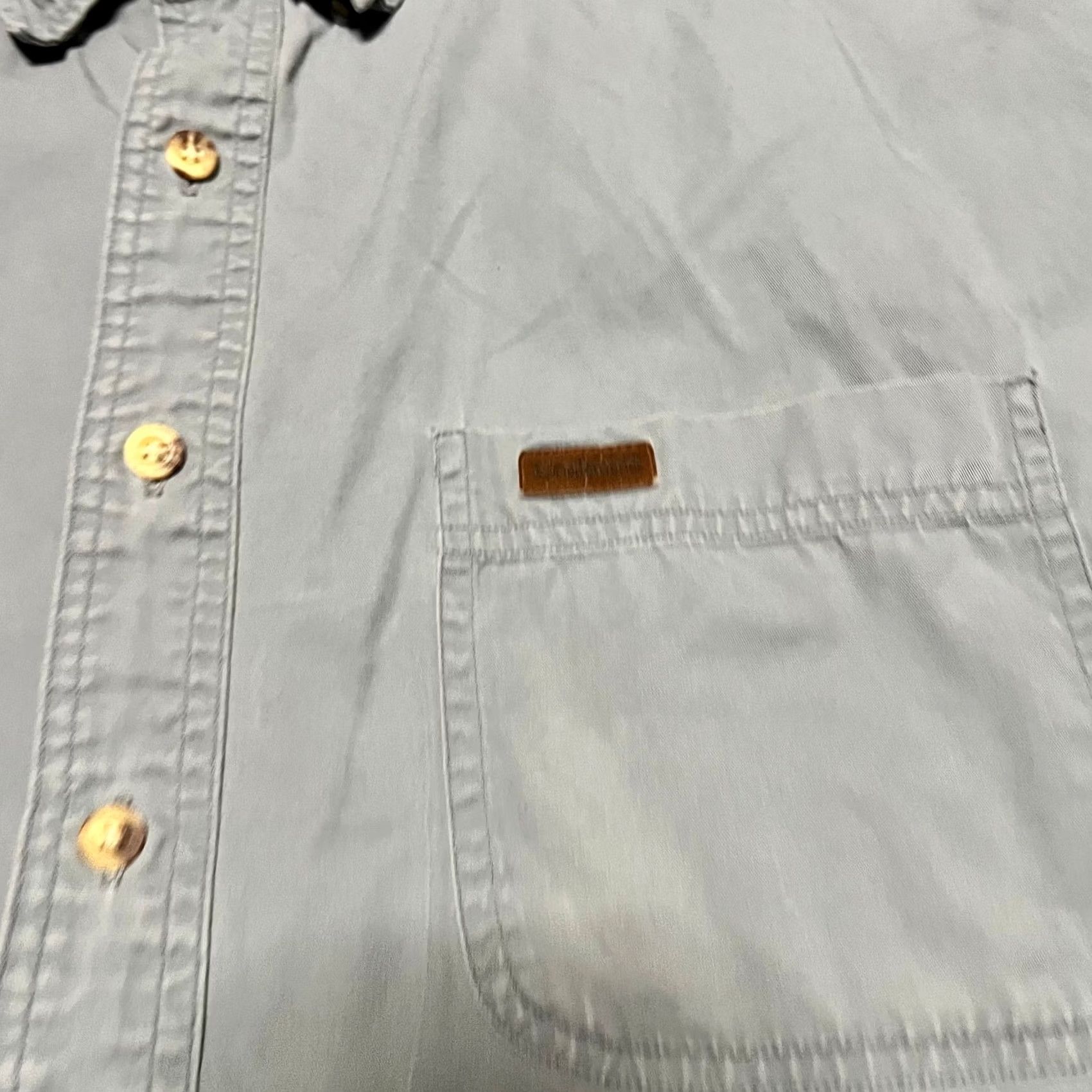 Carhartt Carhartt Shirt Mens 4XL Short Sleeve Blue Workwear Pockets Mens 4XL Size US XXL / EU 58 / 5 - 3 Thumbnail