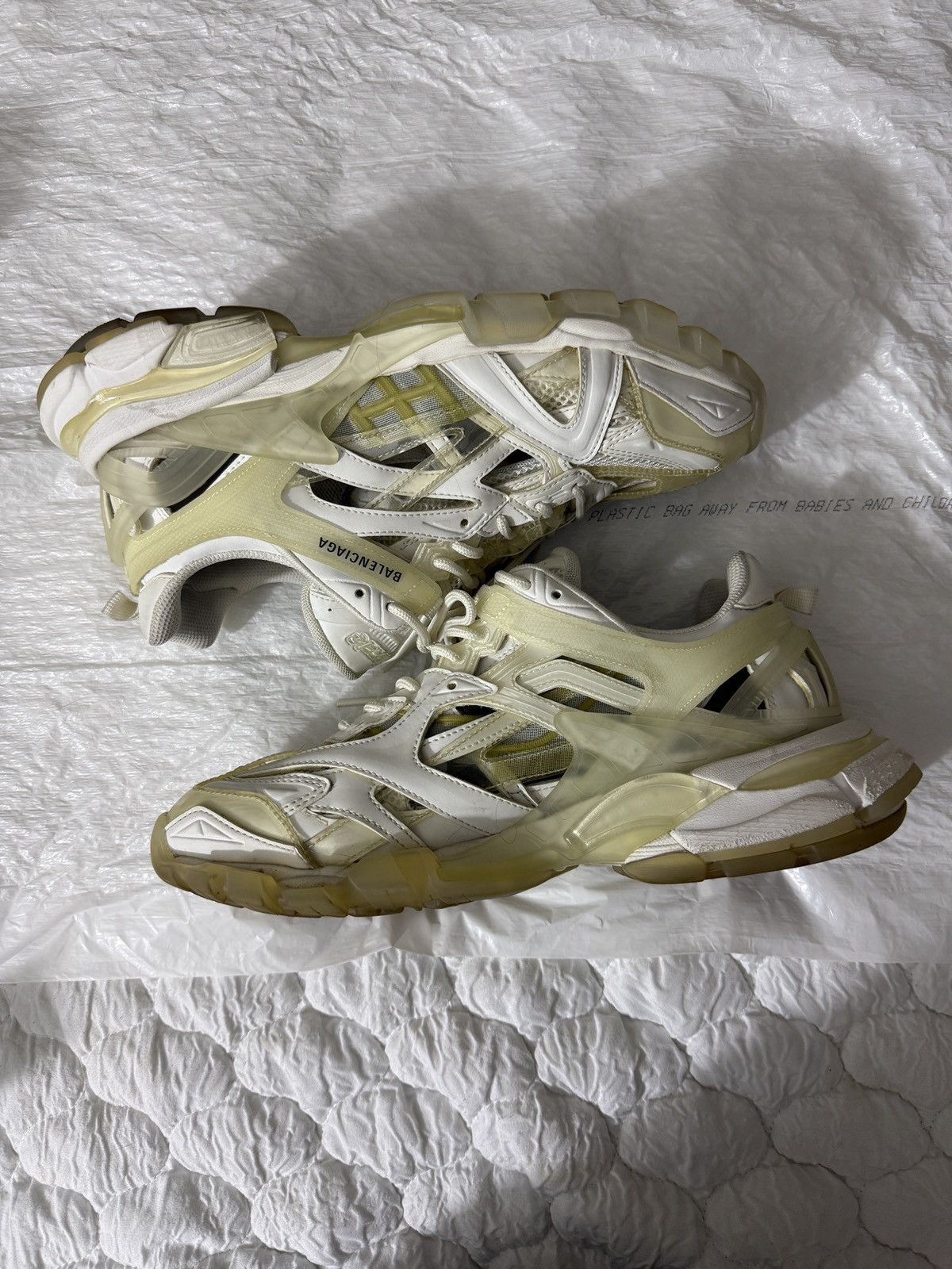 Balenciaga Balenciaga Track 2 White Size US 11 / IT 41 - 3 Thumbnail
