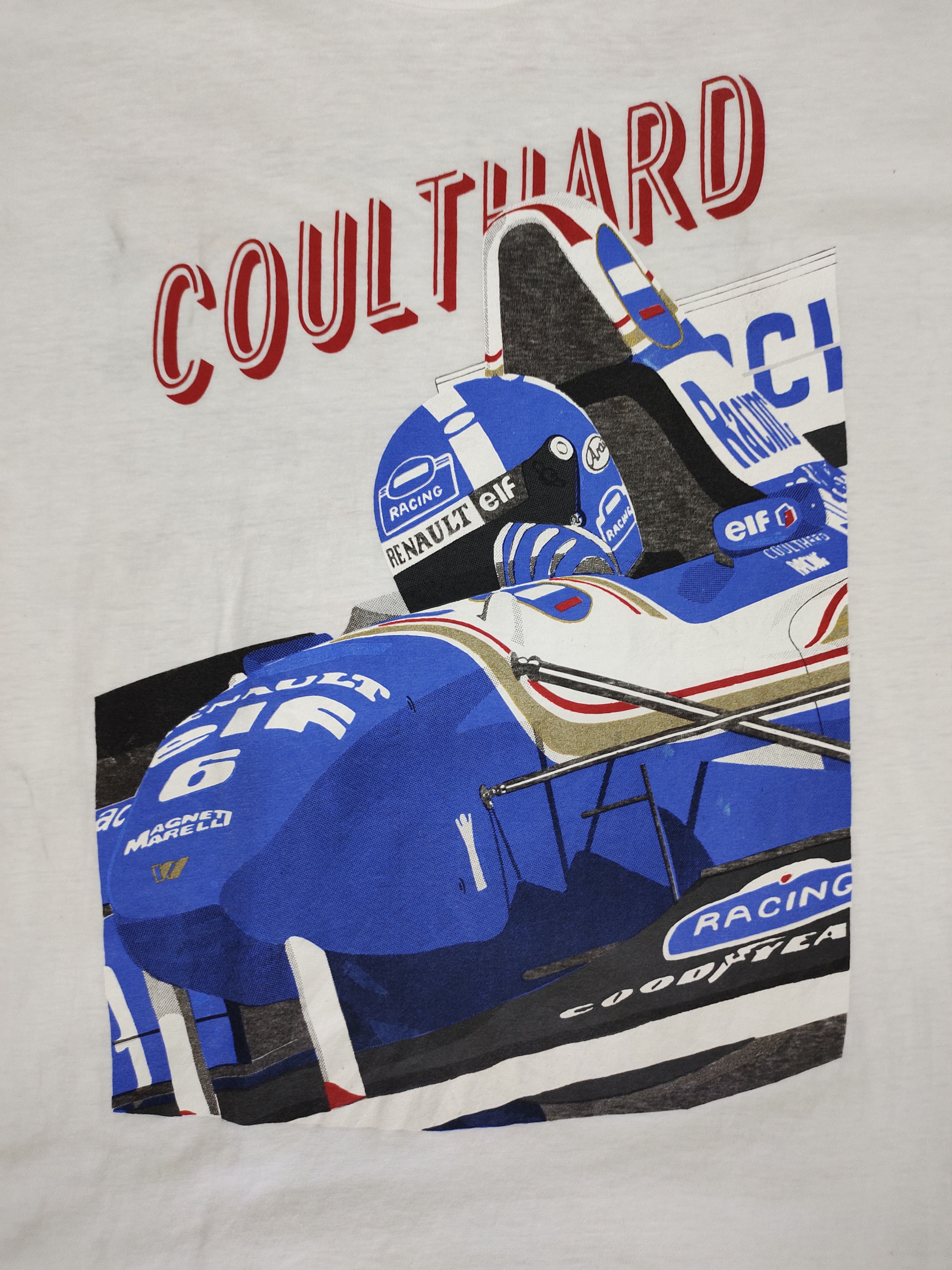 Ferrari Vintage 90s Formula 1 Renault Elf Racing Team T-Shirt Size US M / EU 48-50 / 2 - 4 Thumbnail