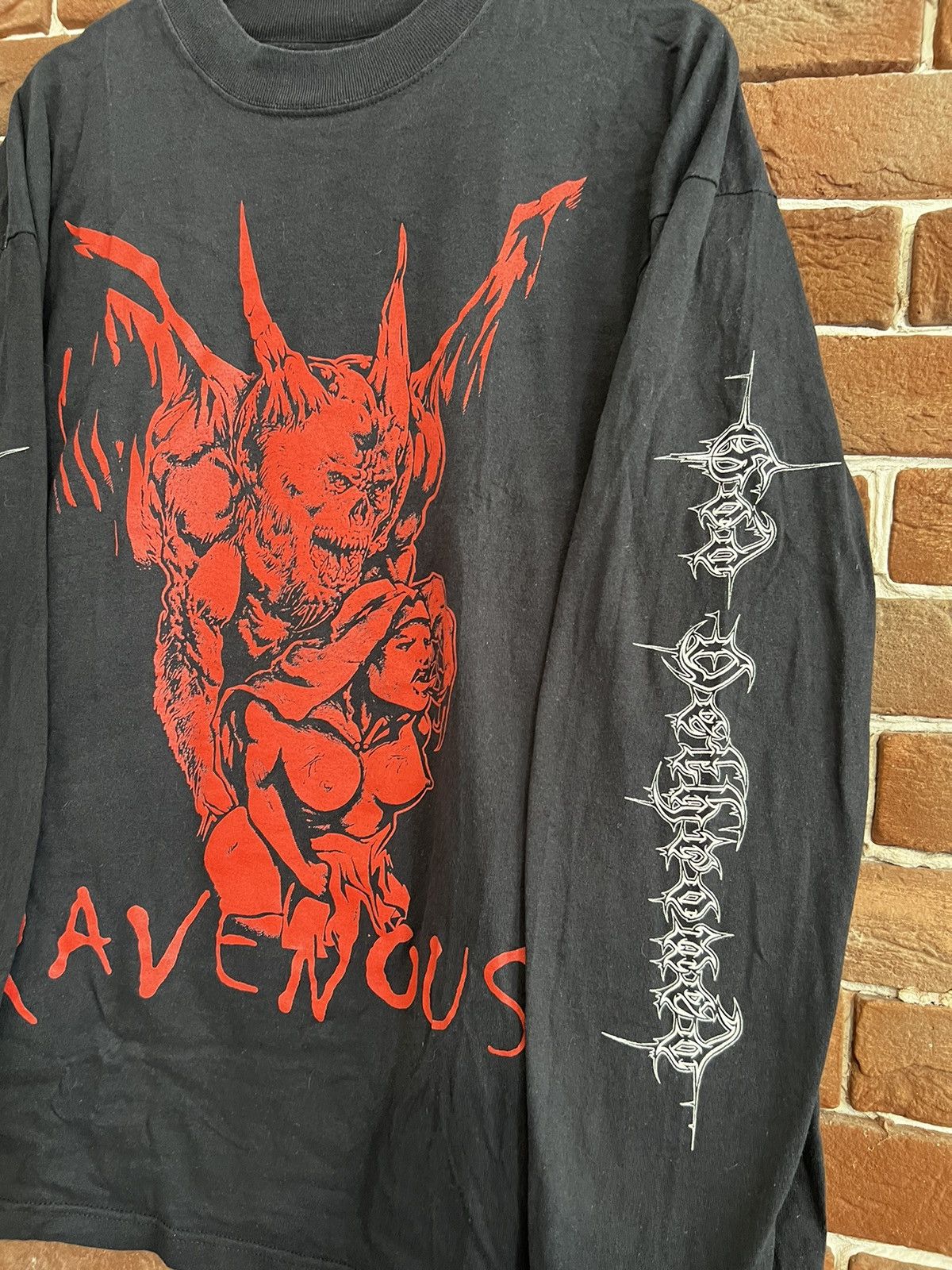 Band Tees Rare Vintage 2001 God Dethroned Ravenous Metal Band Tshirt Size US XL / EU 56 / 4 - 5 Thumbnail