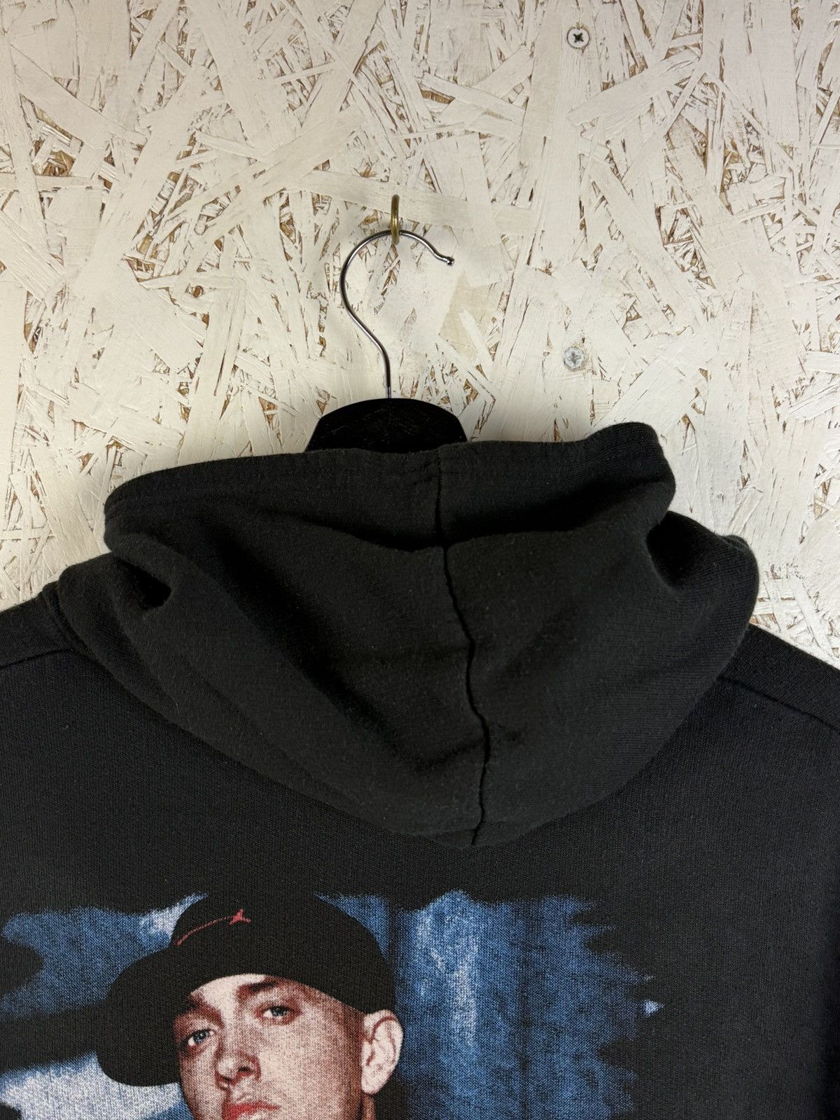 Band Tees 90s Vintage Eminem Usa Rap Band Hoodie Black Size ~XL Size US XL / EU 56 / 4 - 3 Thumbnail