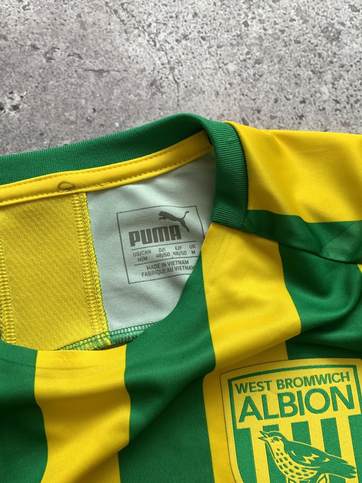 Puma 🔥PUMA WEST BROMWICH 2019/20 AWAY SOCCER SHIRT JERSEY Size US M / EU 48-50 / 2 - 6 Thumbnail