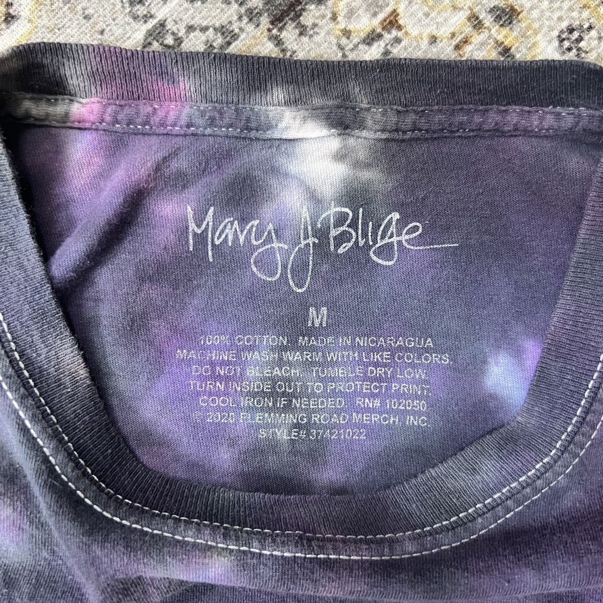Rap Tees MARY J BLIGE “REAL LOVE” Size US M / EU 48-50 / 2 - 5 Thumbnail