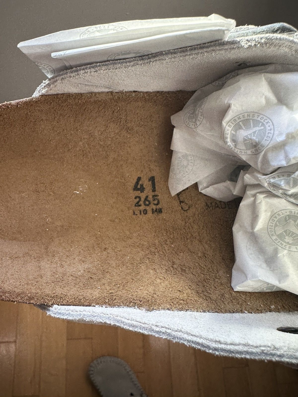 Birkenstock × Kith Birkenstock x Kith Boston Woven Antique White/Tie Dye Size US 8 / EU 41 - 4 Thumbnail