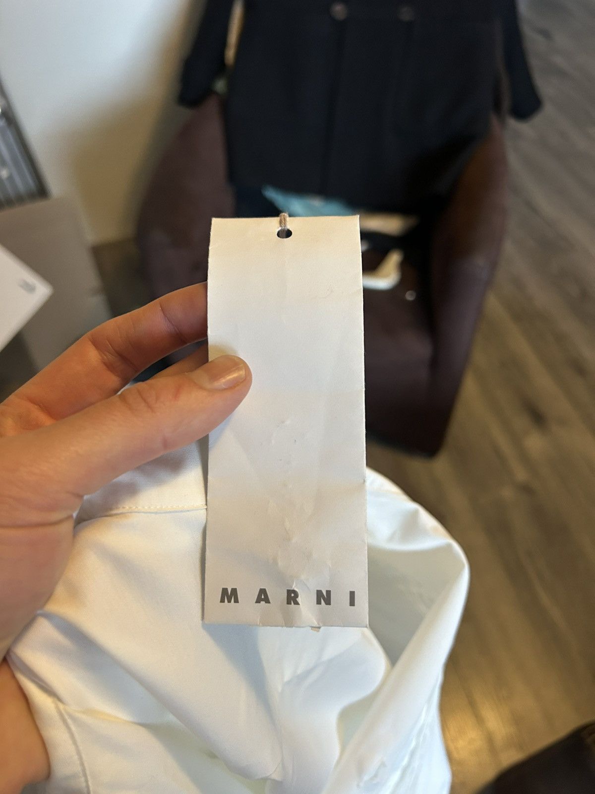 Marni Marni Short-Sleeve Poplin Shirt Size US M / EU 48-50 / 2 - 12 Thumbnail