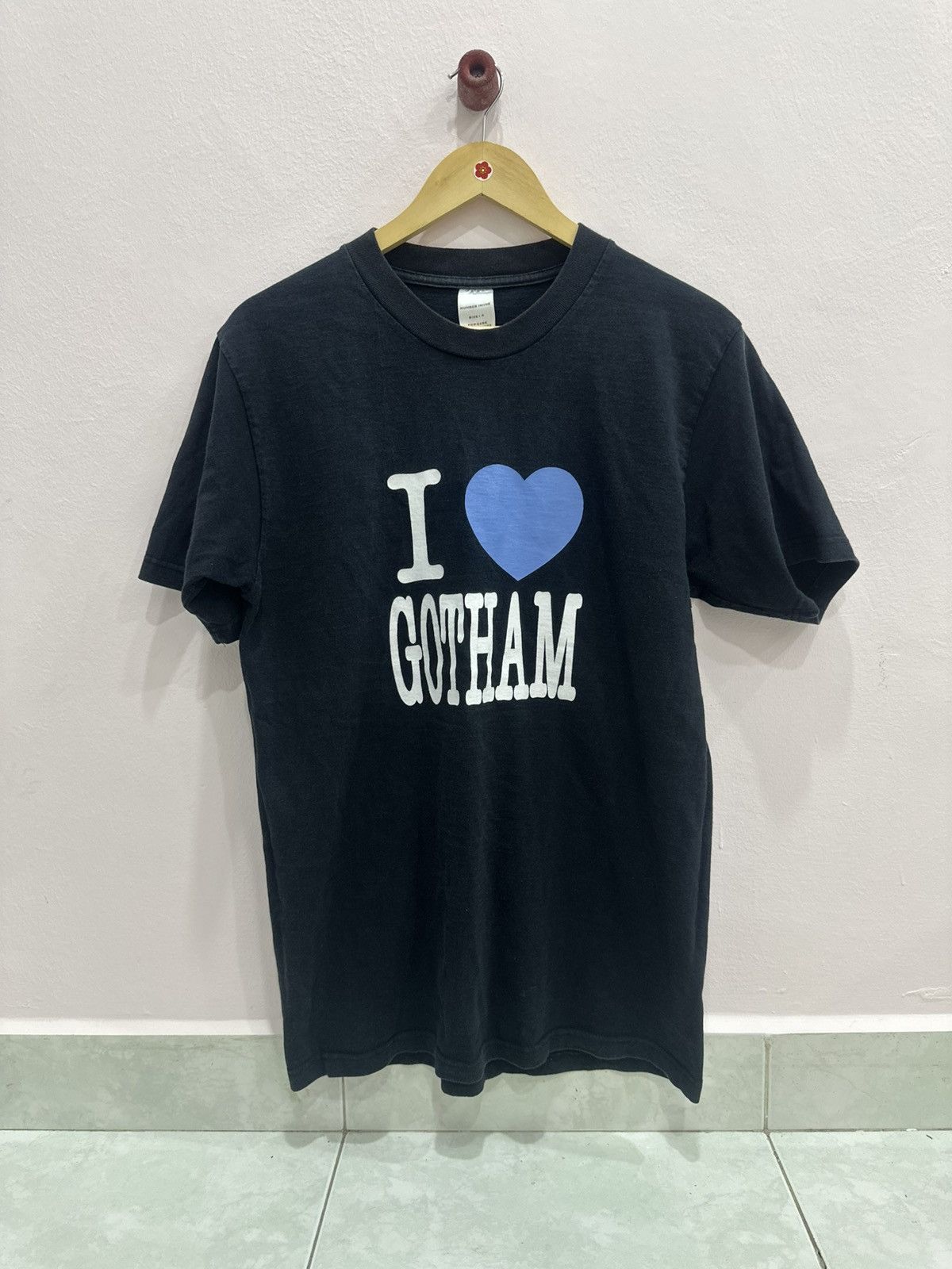 Number N Ine I Love Gotham Tee | Grailed