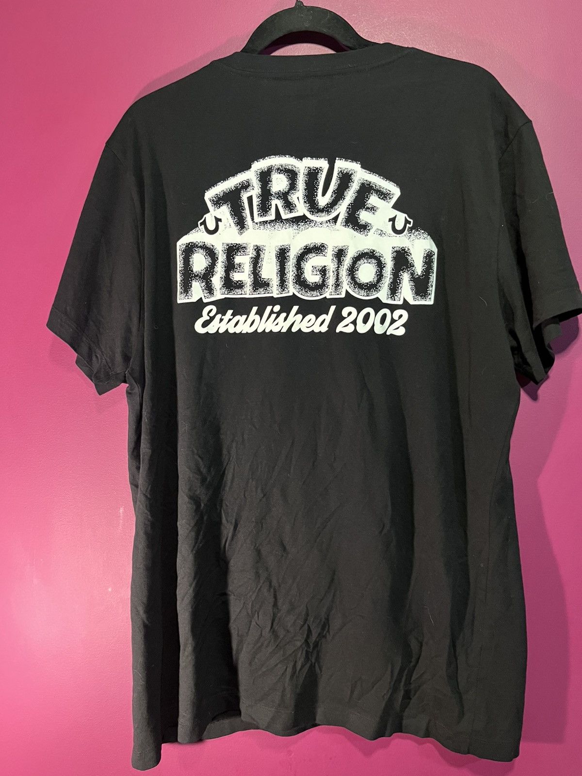 True Religion True religion black tee Size US XL / EU 56 / 4 - 5 Thumbnail