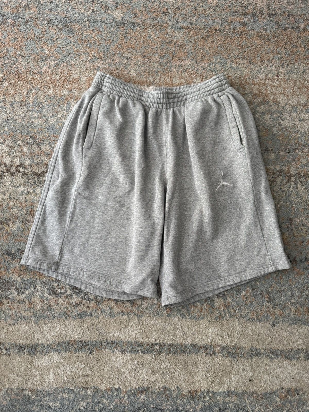 Jordan Brand Jordan Y2K Baggy Grey Sweatshorts 2XL Grunge Size US 32 / EU 48 - 1 Thumbnail